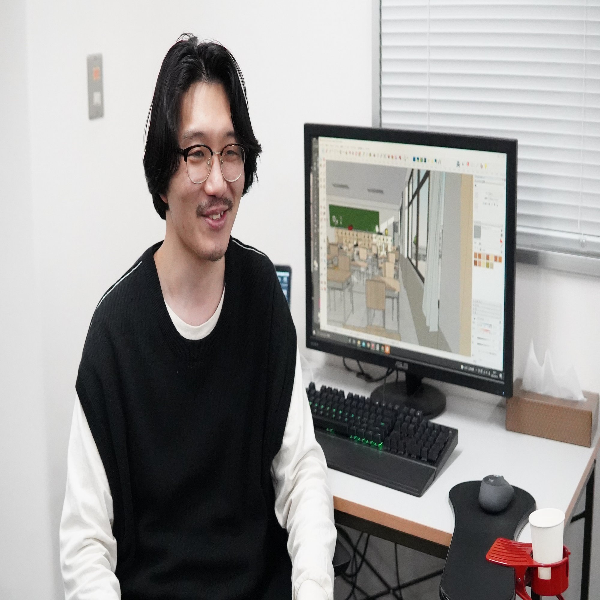 最短 Webtoonの背景制作方法 Sketchupで作る3d背景 Taskey株式会社 Note