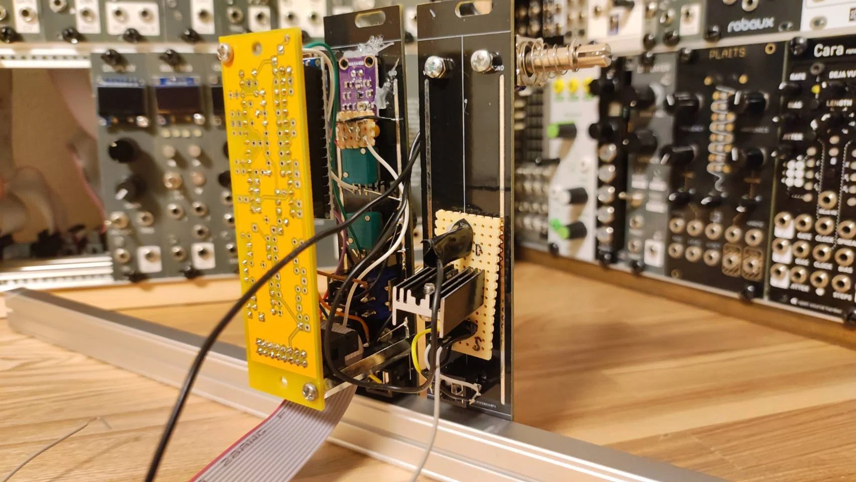 $18 Solenoid module with arduino-DIY Eurorack Modular Synthesizer
