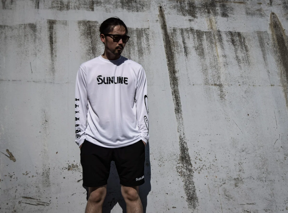 SUNLINE フィッシングウェア 長袖インナーウェア、サイズM（サンライン 
