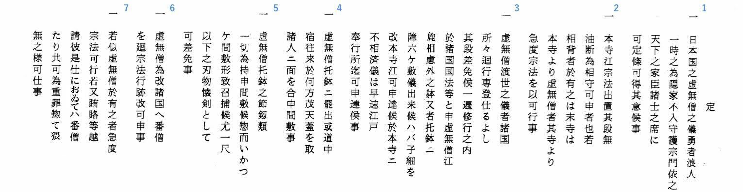 慶長之掟書』其の四！☆その後、書き加えられた条目を読み解く！｜kataha
