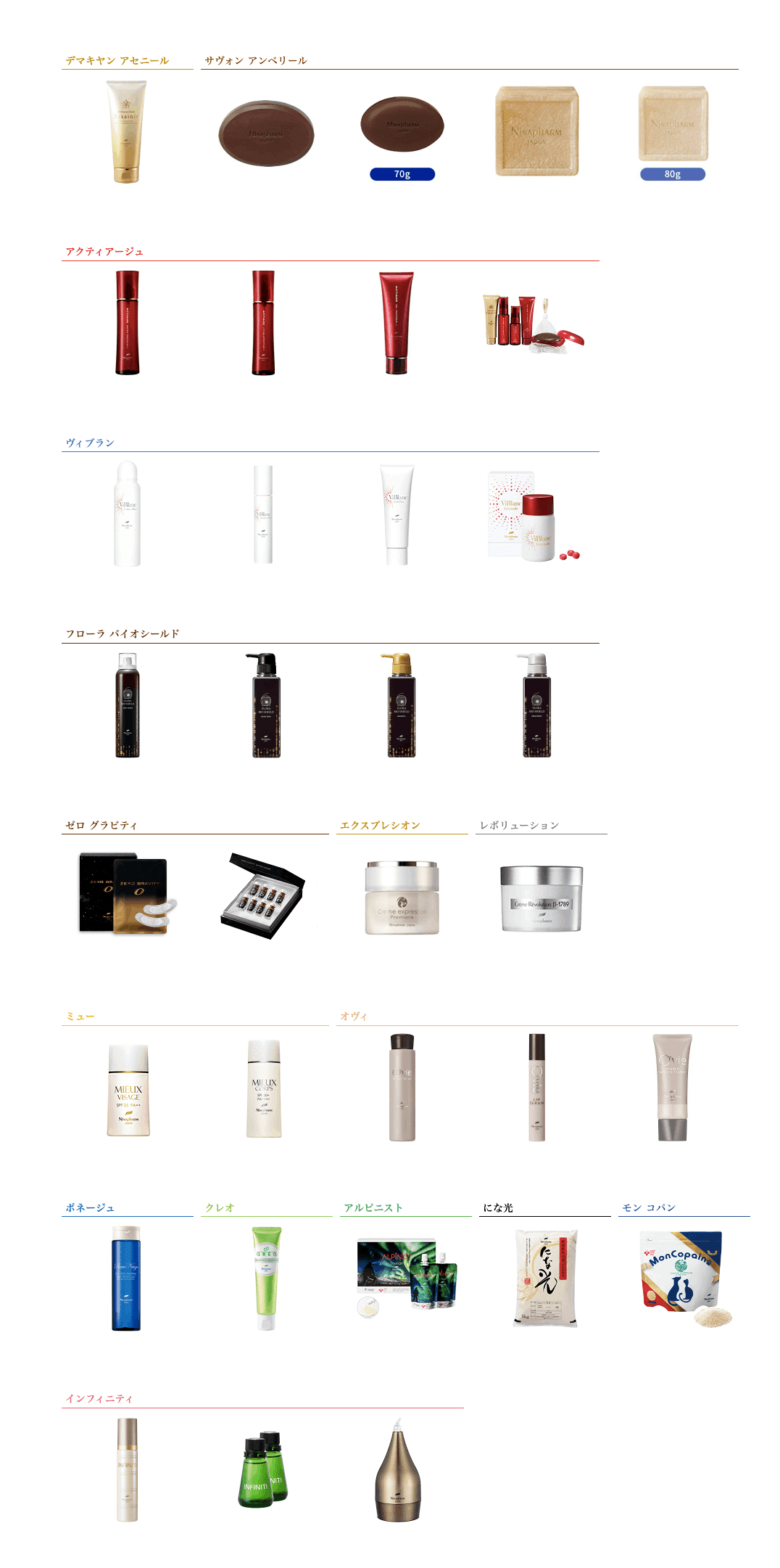 ニナファーム •スキンケアシリーズ アクティアージュ 3ステップセット＜もっとハリ・うるおいケア