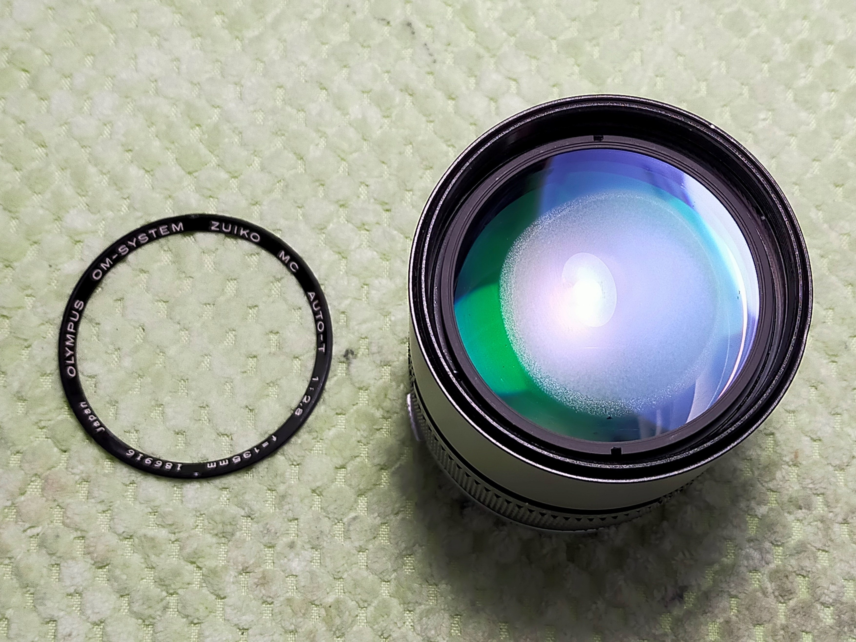 オリンパス OM-SYSTEM 135mm F/2.8の分解|フィルムカメラ修理の オリンパス OM-SYSTEM 135mm F/2.8の分解|フィルムカメラ修理の