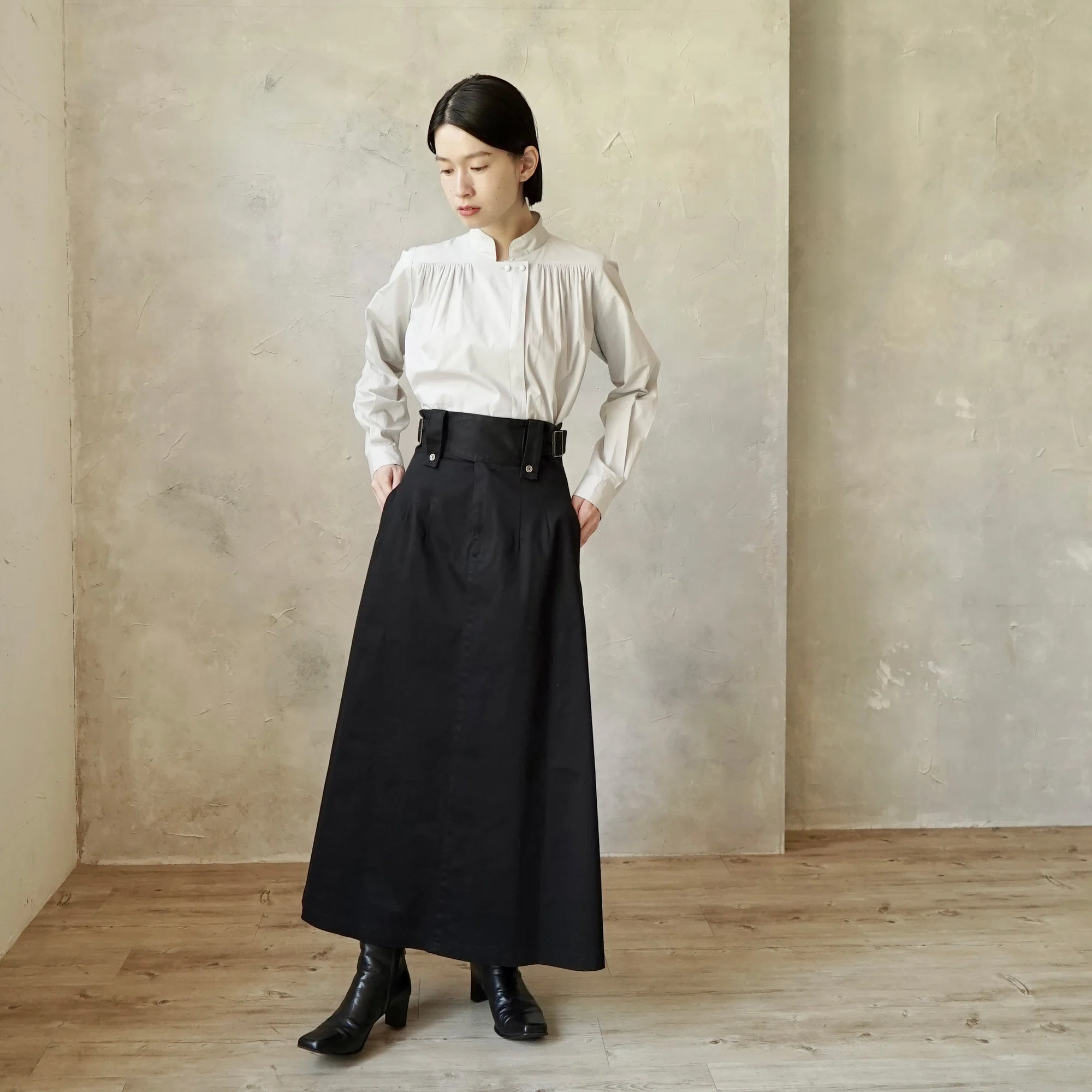 ?5月の販売情報まとめ?大人のためのブラックリネンドレス【月末はWEB 