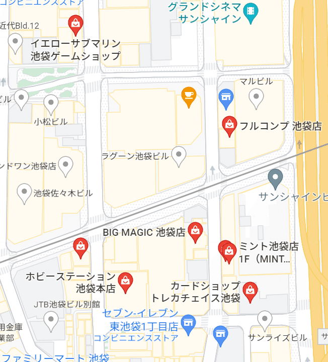 遊戯王 カードショップまとめ 池袋 すいみん Note