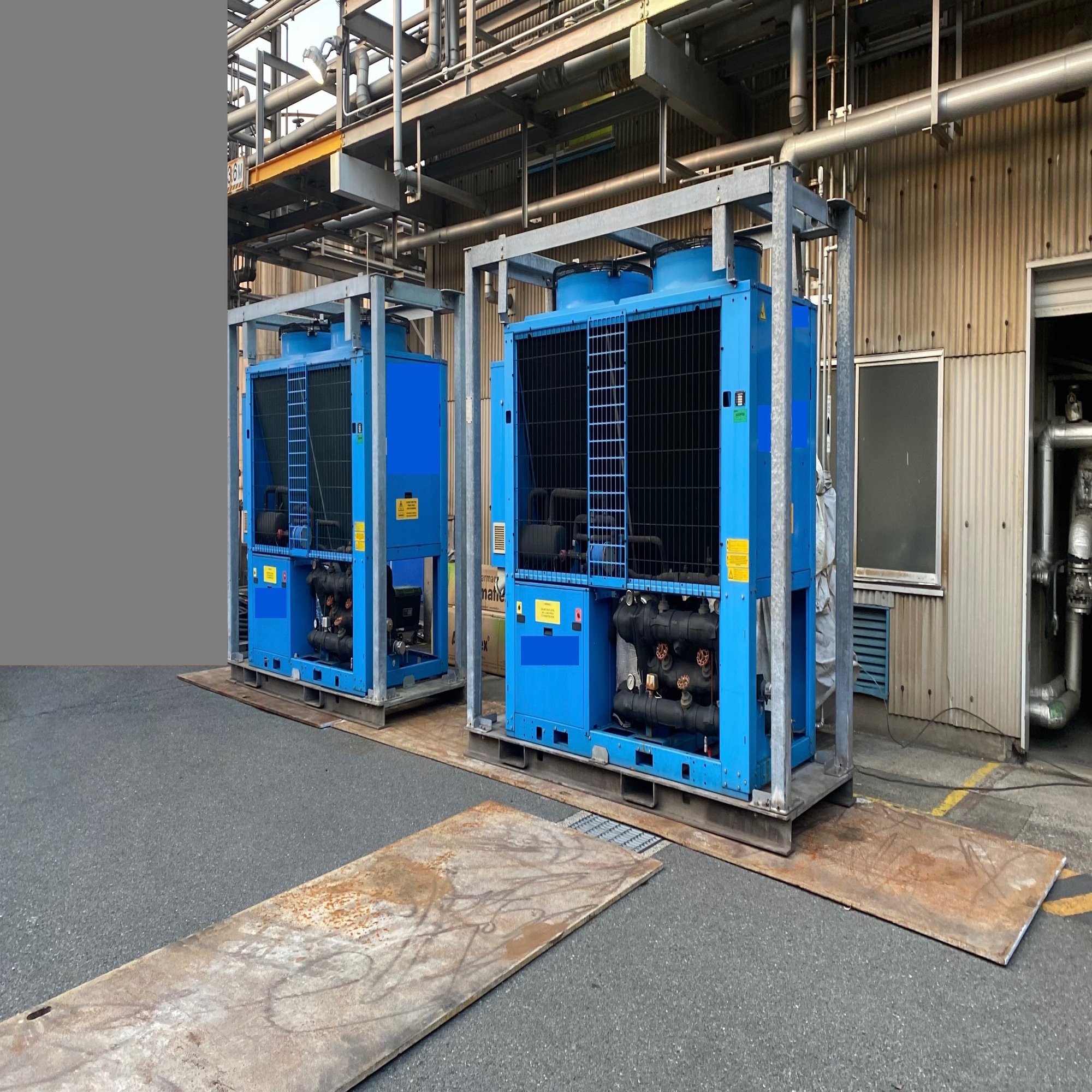 オータツblog 第2回 既設チラー冷凍機のメンテナンス中に仮設代替え機をレンタル オータツblog Note