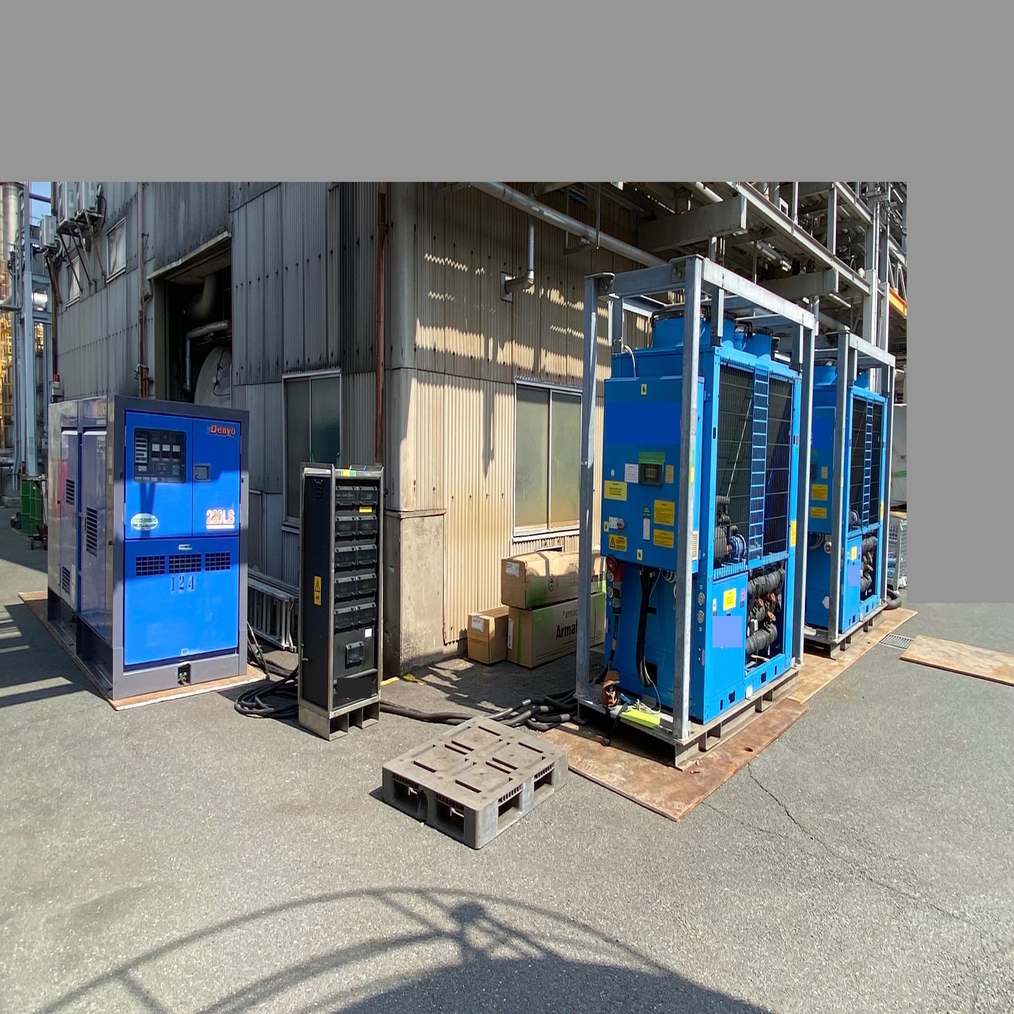 オータツblog 第2回 既設チラー冷凍機のメンテナンス中に仮設代替え機をレンタル オータツblog Note