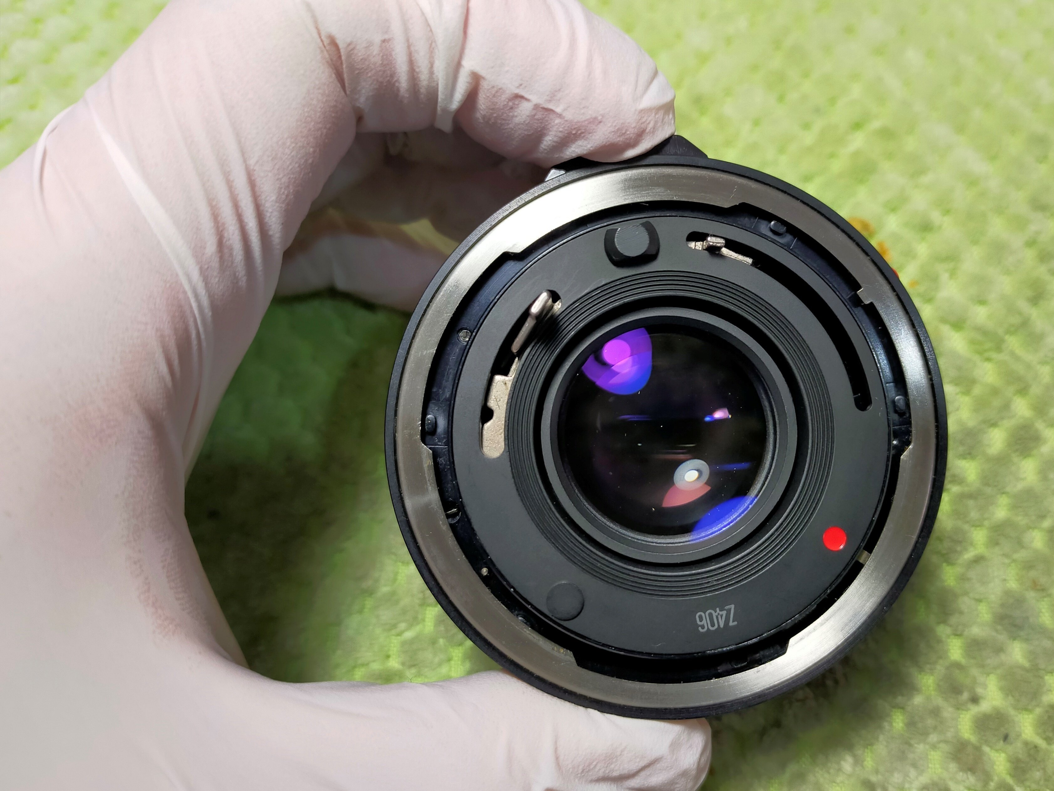 キャノン ニュー FDレンズの分解方法Canon New FD 50mm F/2