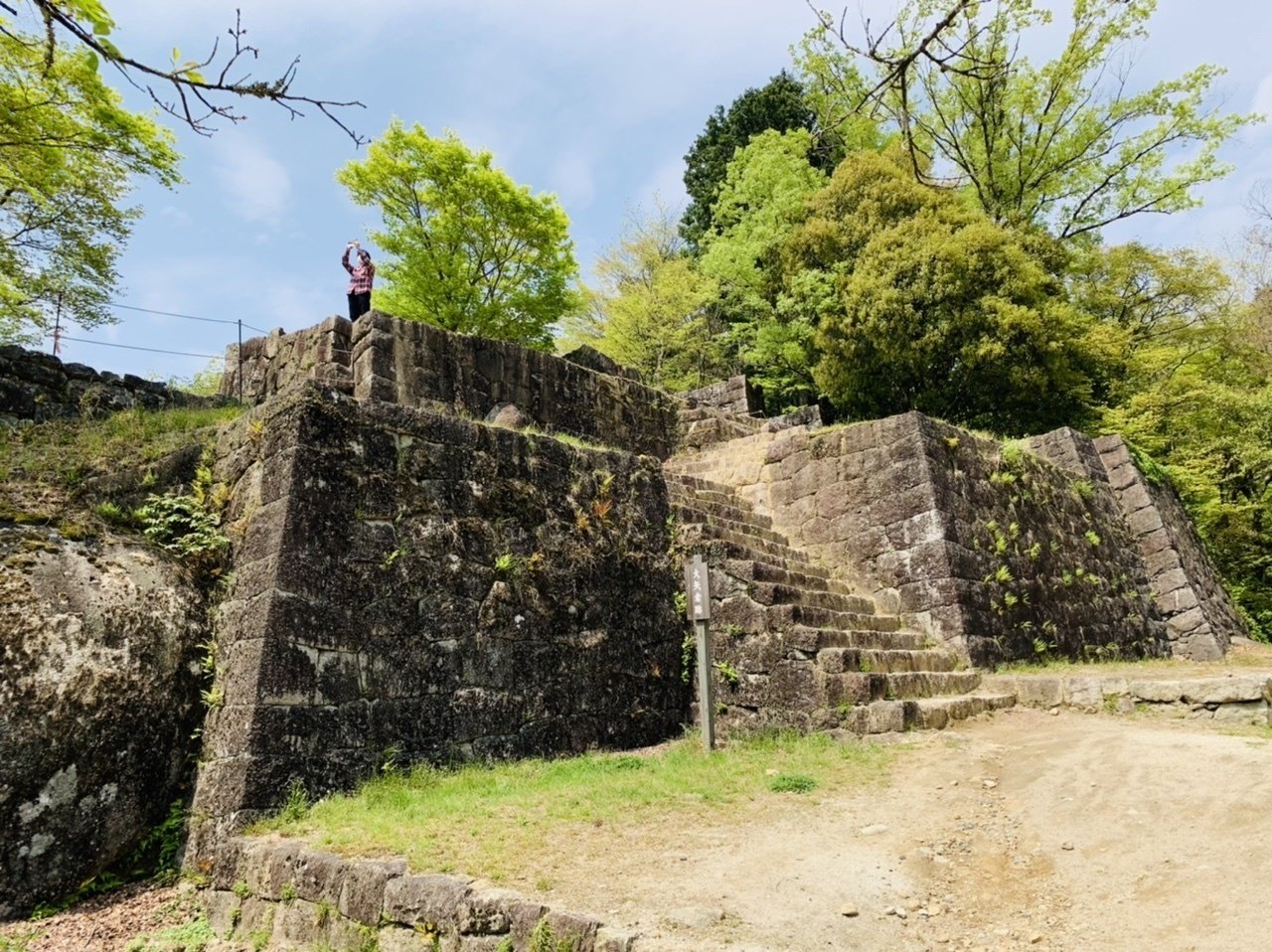 お城】苗木城（岐阜県中津川市）｜サザヱ