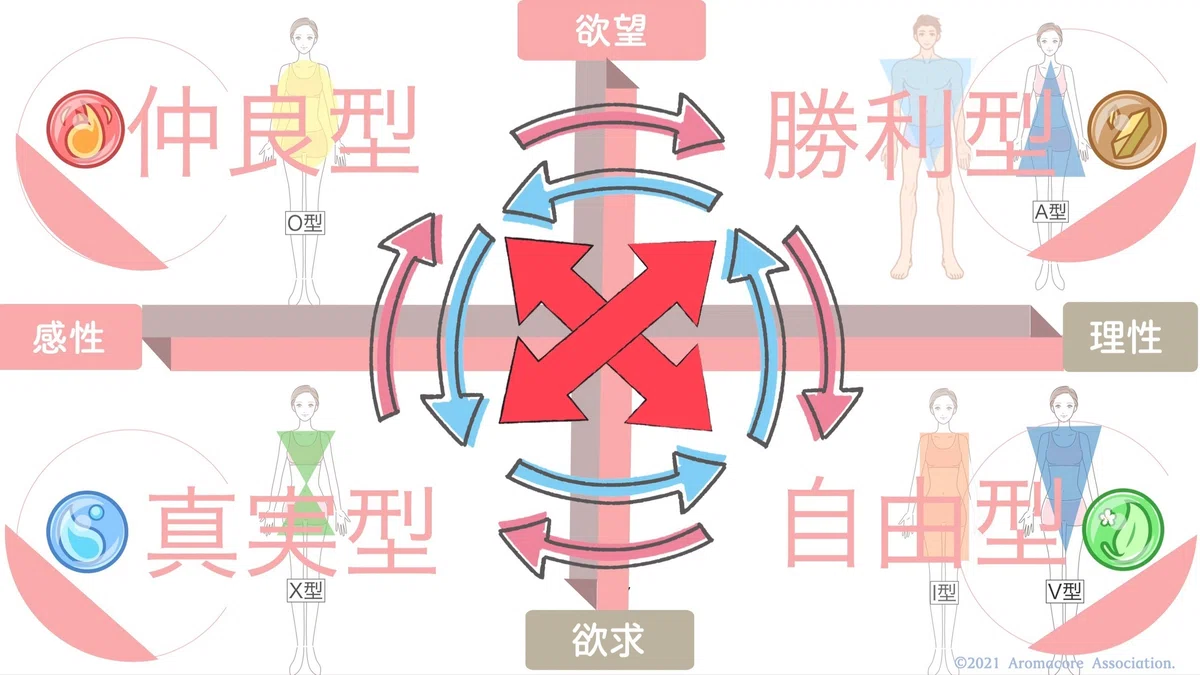 諸外国の社会的意識をアロマ心理学エレメント4つの人格で語る〜『風 