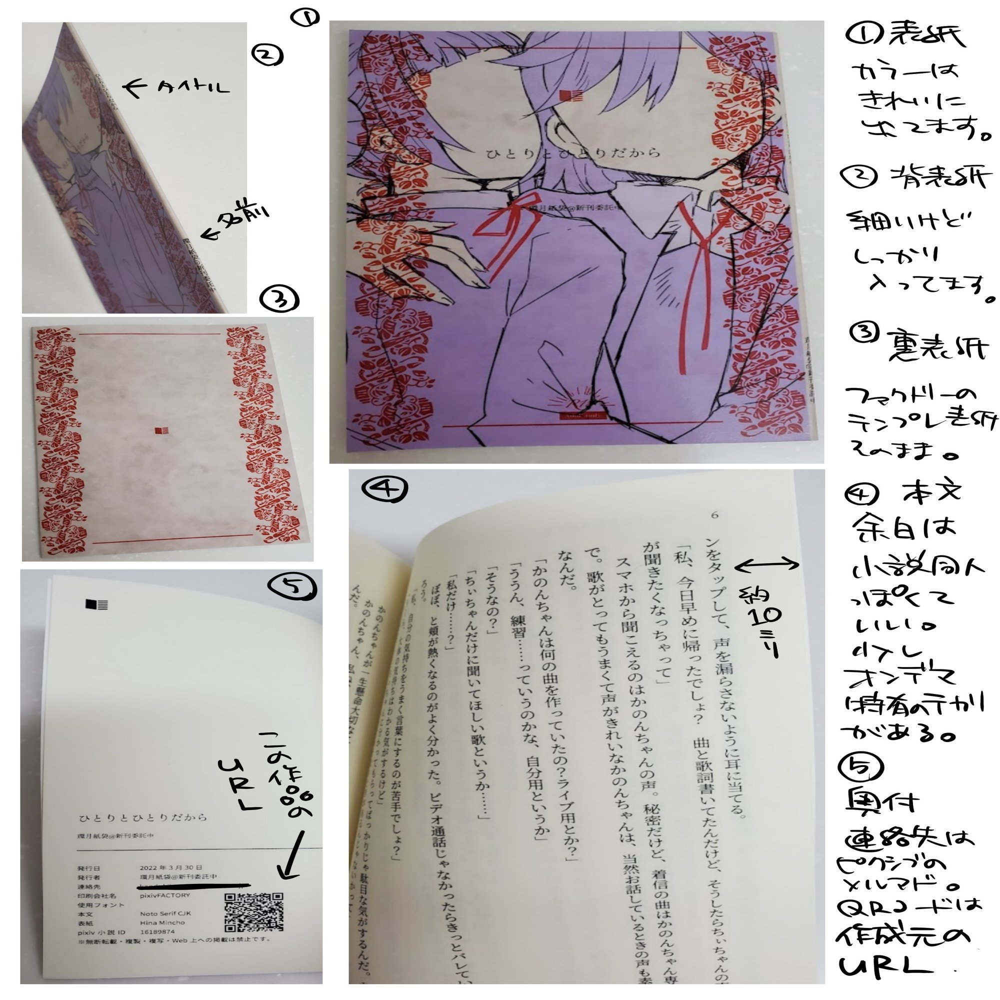 Ssから1冊同人誌を作るレポ Pixivファクトリー利用 Echo Note