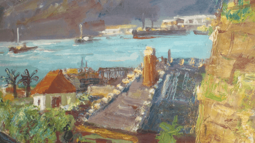 ワタクシ流☆絵解き館その129 孔雀と坂道―こんないい絵が、ひっそりと