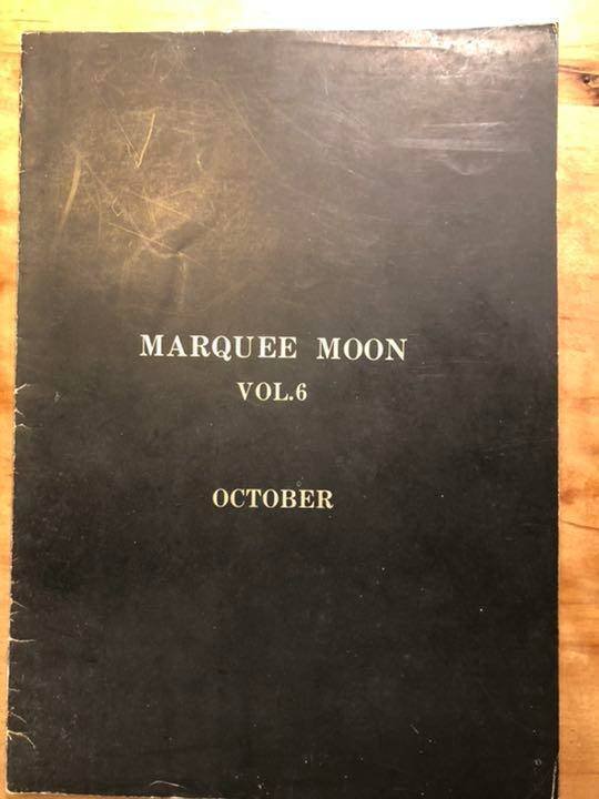 ニューウェーブ系雑誌「MARQUEE MOON」vol6｜宵々山さんぽ