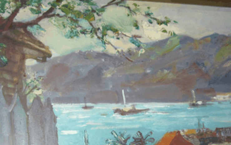 ワタクシ流☆絵解き館その129 孔雀と坂道―こんないい絵が、ひっそりと