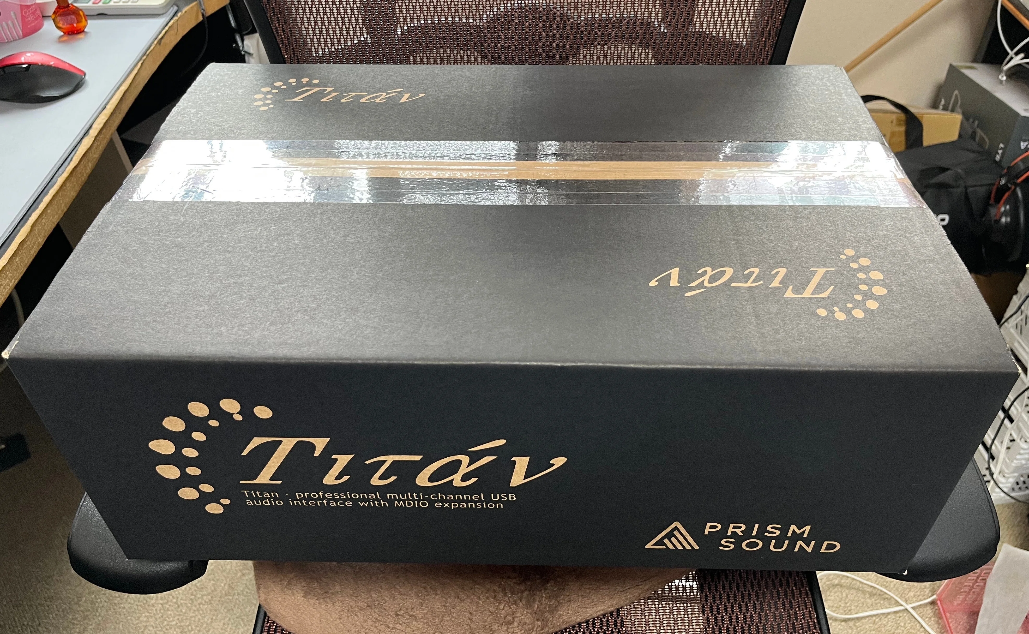 Prism Sound Titanご到着｜Ralatalk