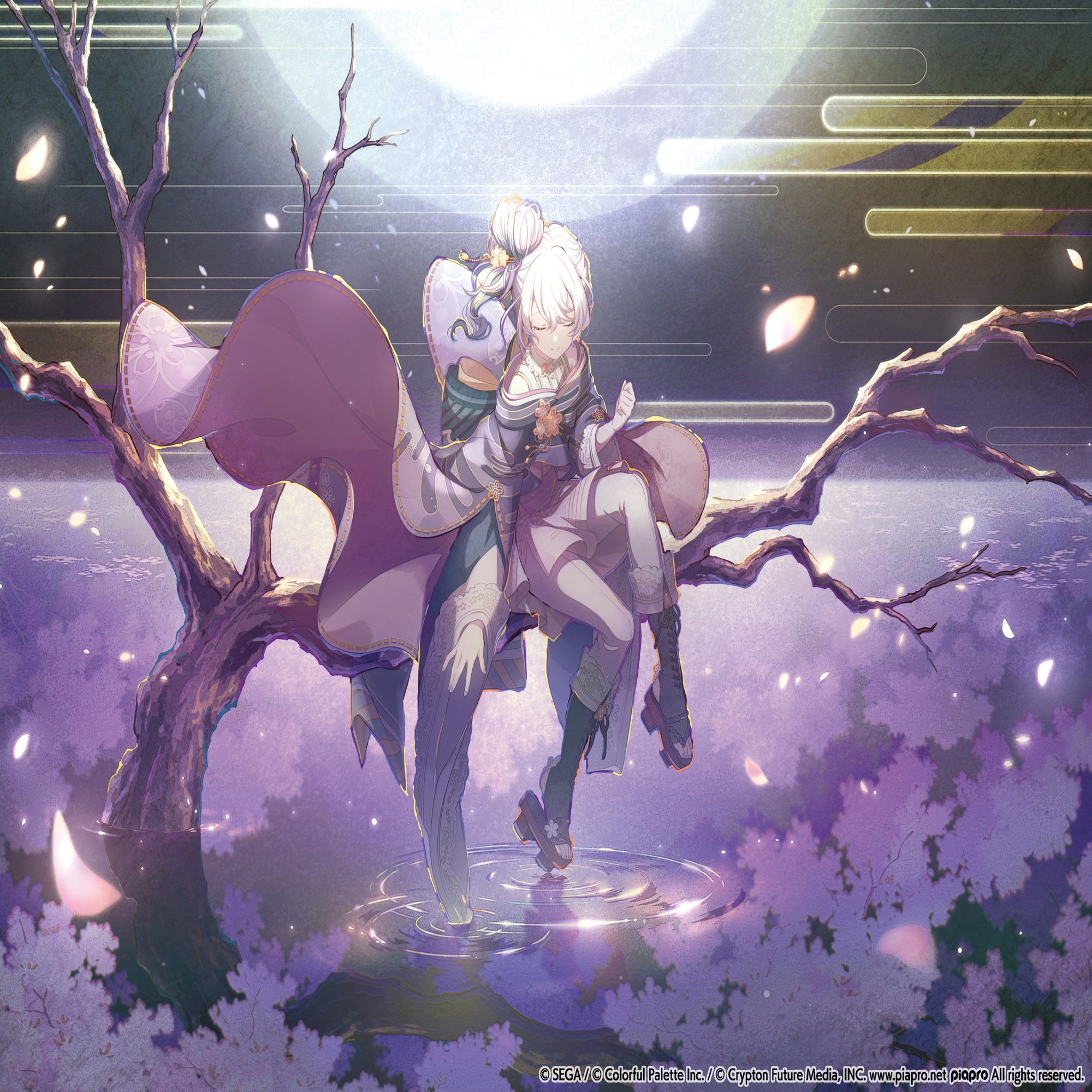 メンバーイラスト制作インタビュー 春想う 宵の一刻ガチャ Colorful Palette