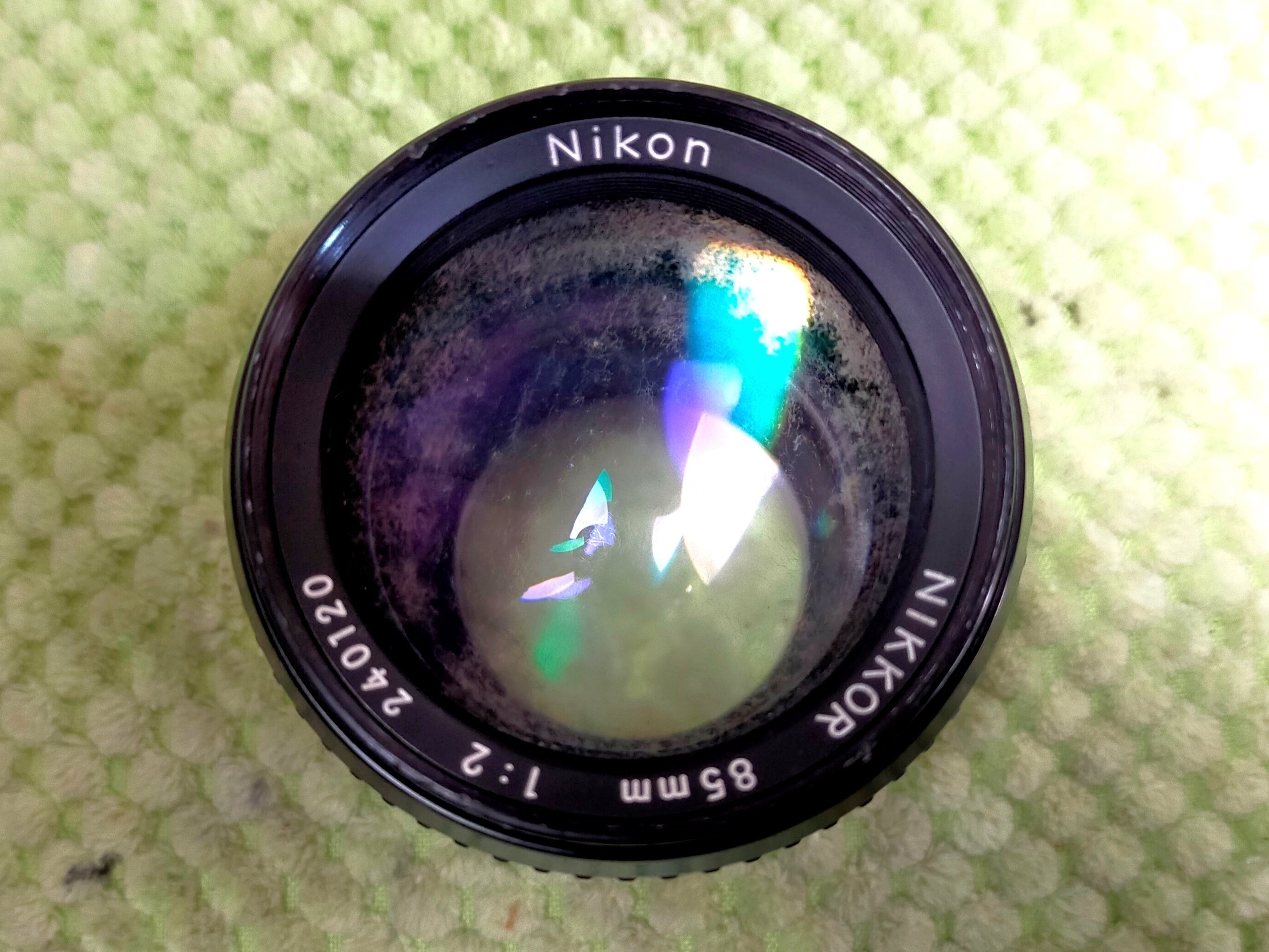 Nikon Ai Nikkor 85mm F/2の分解|フィルムカメラ修理のアクアカメラ Nikon Ai Nikkor 85mm F/2の分解|フィルムカメラ修理のアクアカメラ
