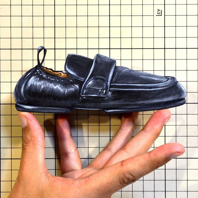 Shoes：01890 “DRIES VAN NOTEN” Padded Leather Loafer