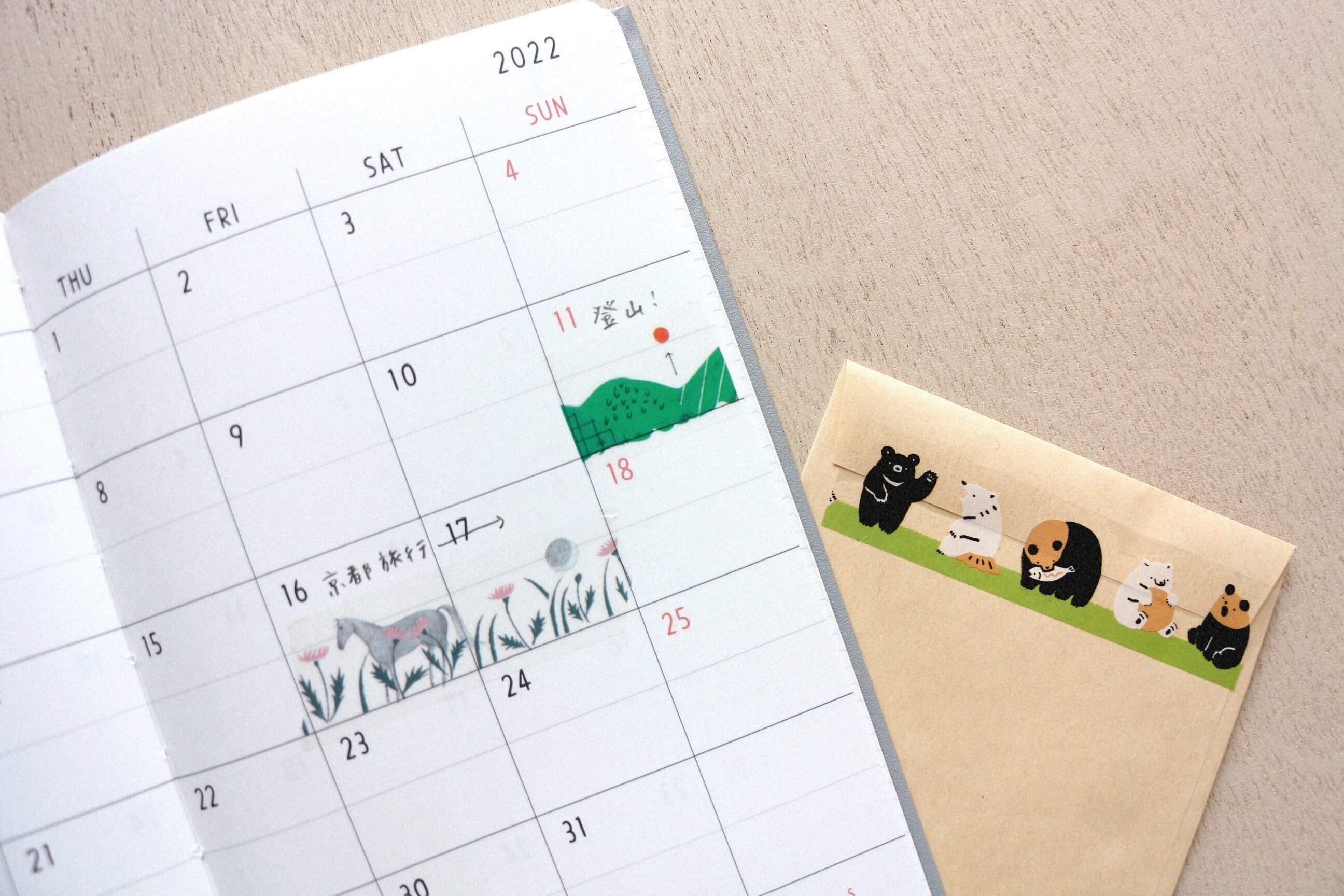 透明マスキングテープ活用アイデア集 表現社 Cozyca Products Note