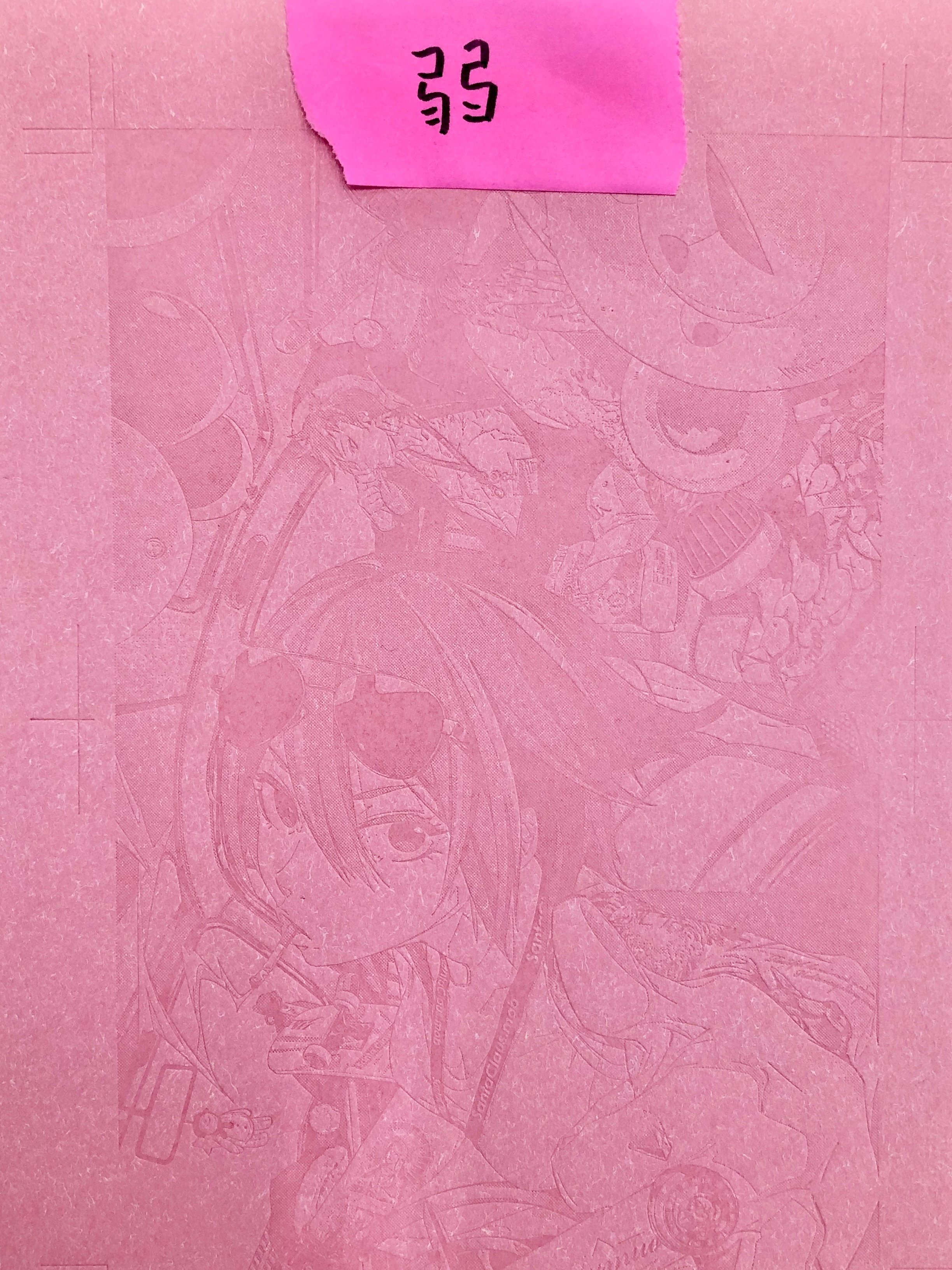 作品1点目】いきなりエンジン全開！OKフロートミニポスターの加熱型