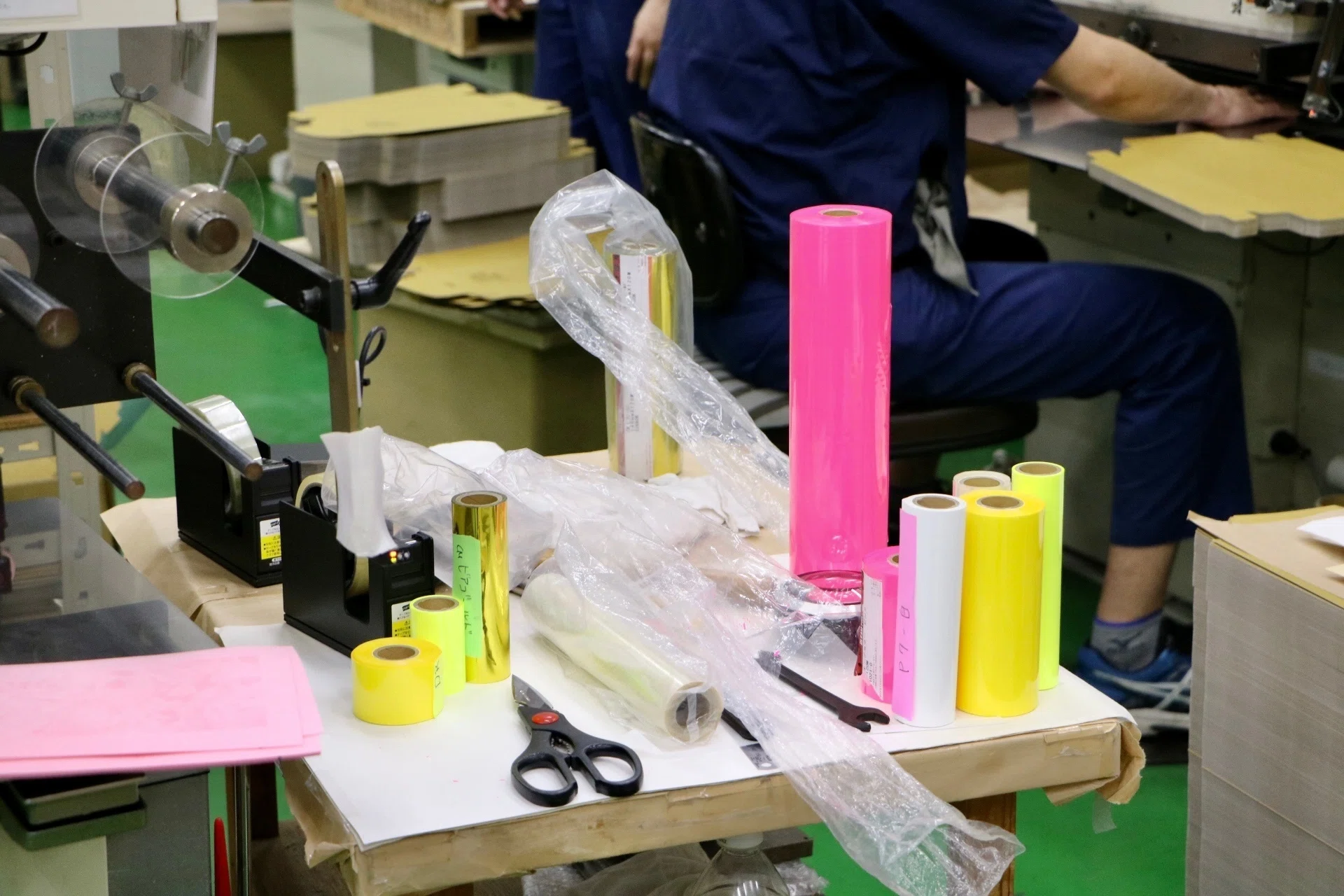 作品1点目】いきなりエンジン全開！OKフロートミニポスターの加熱型