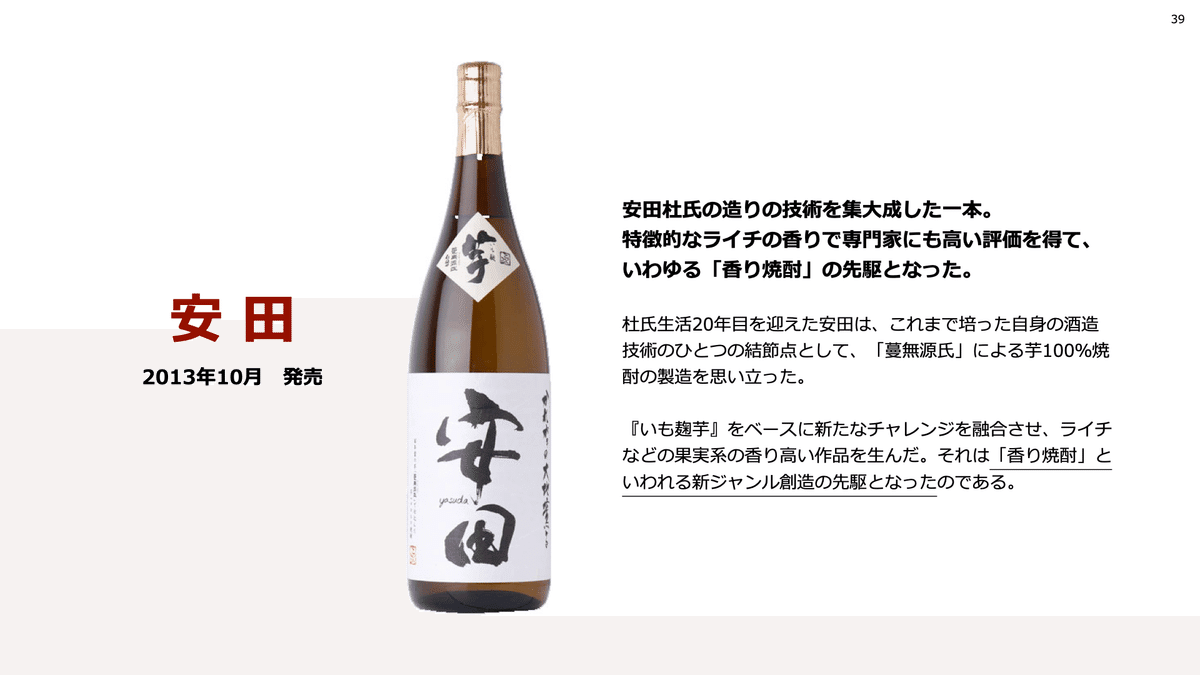 国分酒造 焼酎イノベーションの系譜(7)-『安田』 |Folk Wisdom 国分酒造 焼酎イノベーションの系譜(7)-『安田』 |Folk Wisdom
