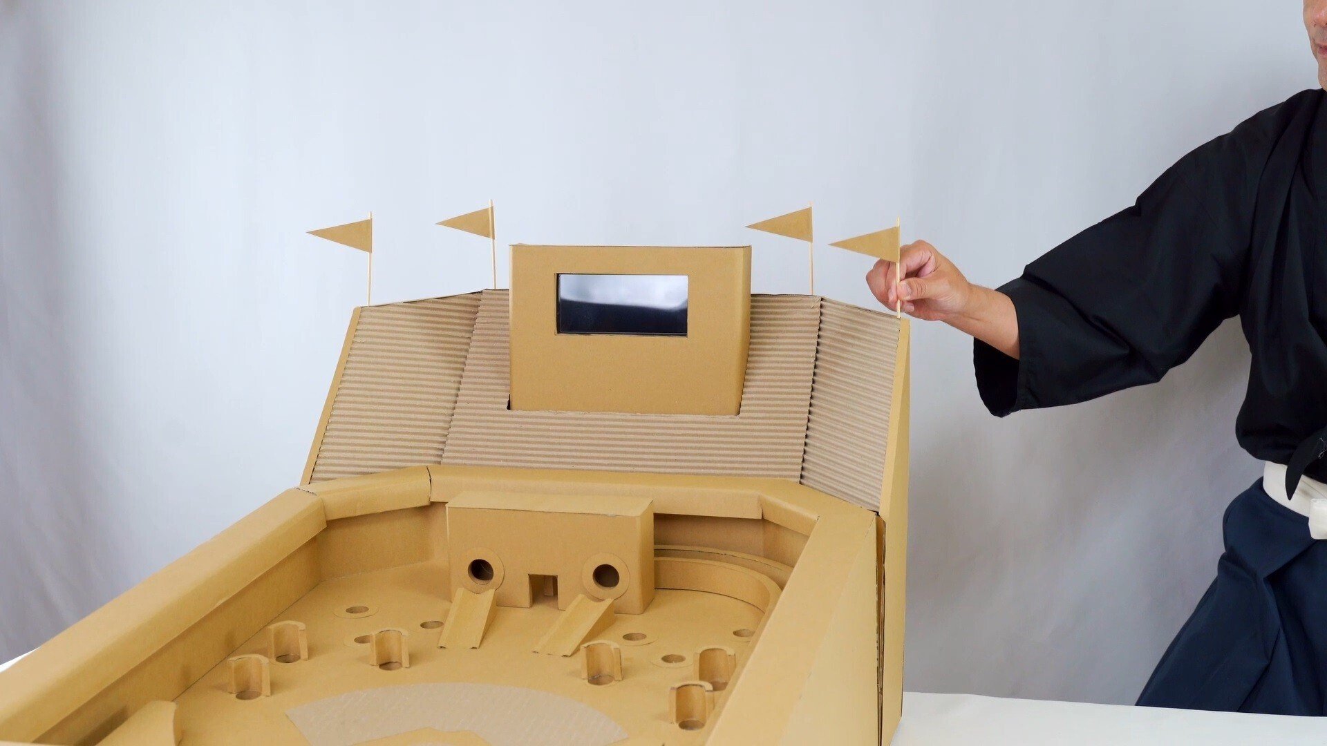 【ほぼ新品】アンティーク調ボードゲーム ピンボール 木製野球盤 インテリア How to make a Mini Baseball Game. - YouTube