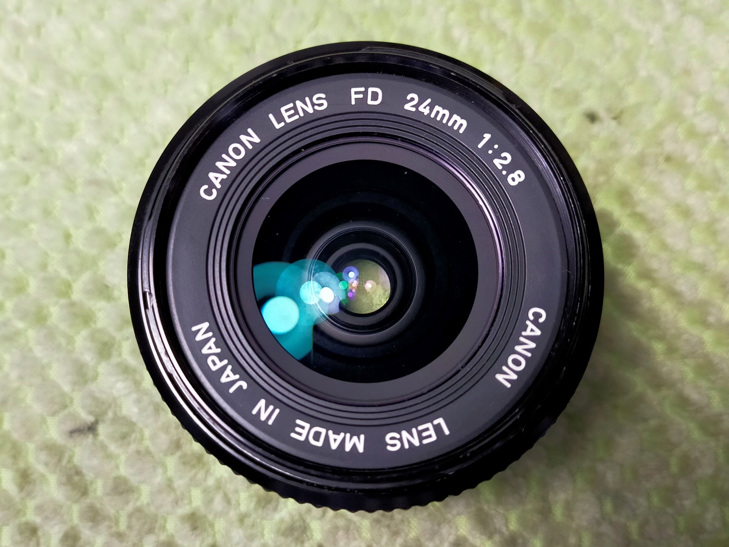 CANON NEW FD 24mm F/2.8 マニュアル レンズ ＠2037 - レンズ(単焦点)