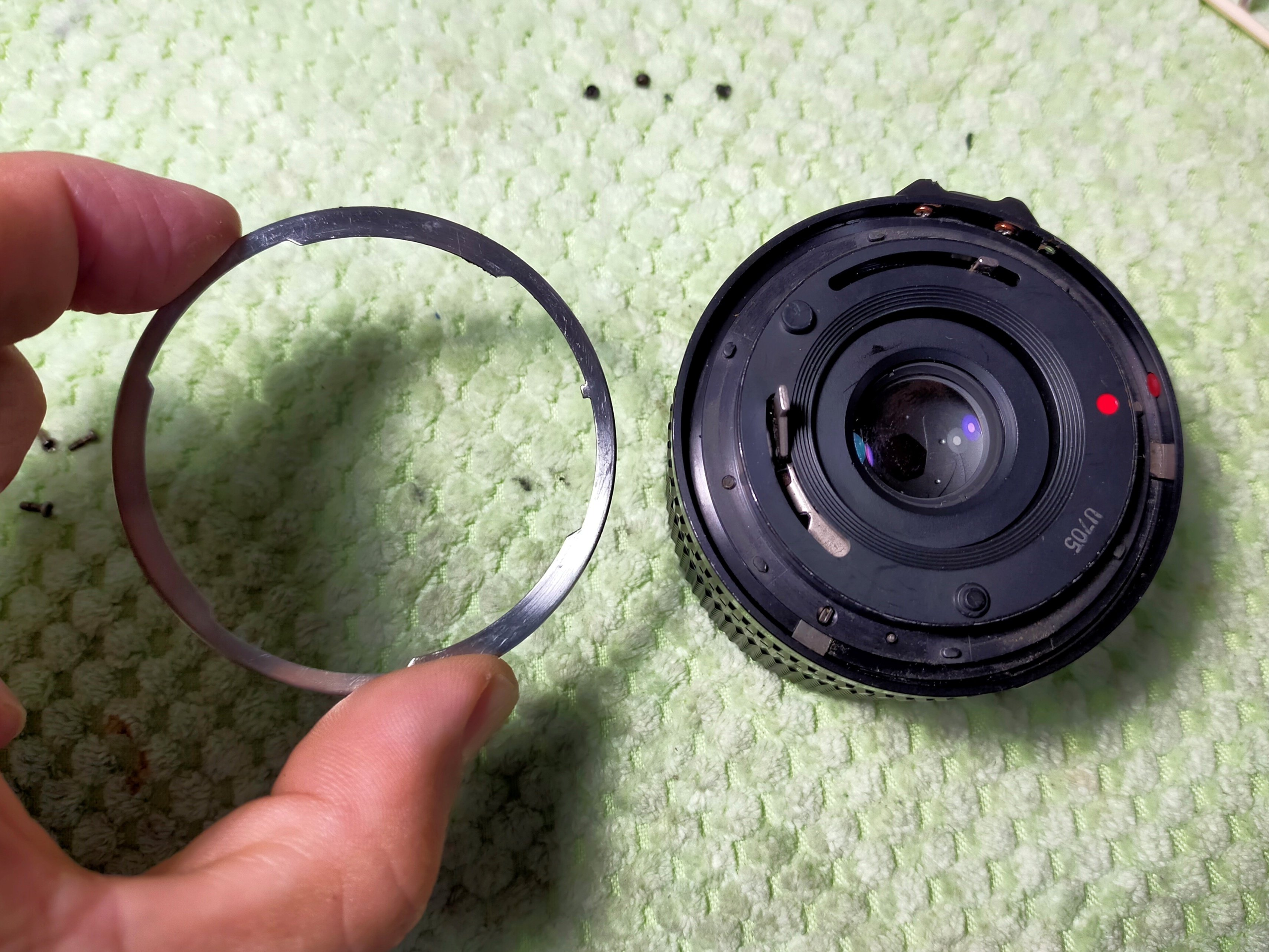 Canon New FD 24mm F/2.8の分解|フィルムカメラ修理のアクアカメラ Canon New FD 24mm F/2.8の分解|フィルムカメラ修理のアクアカメラ