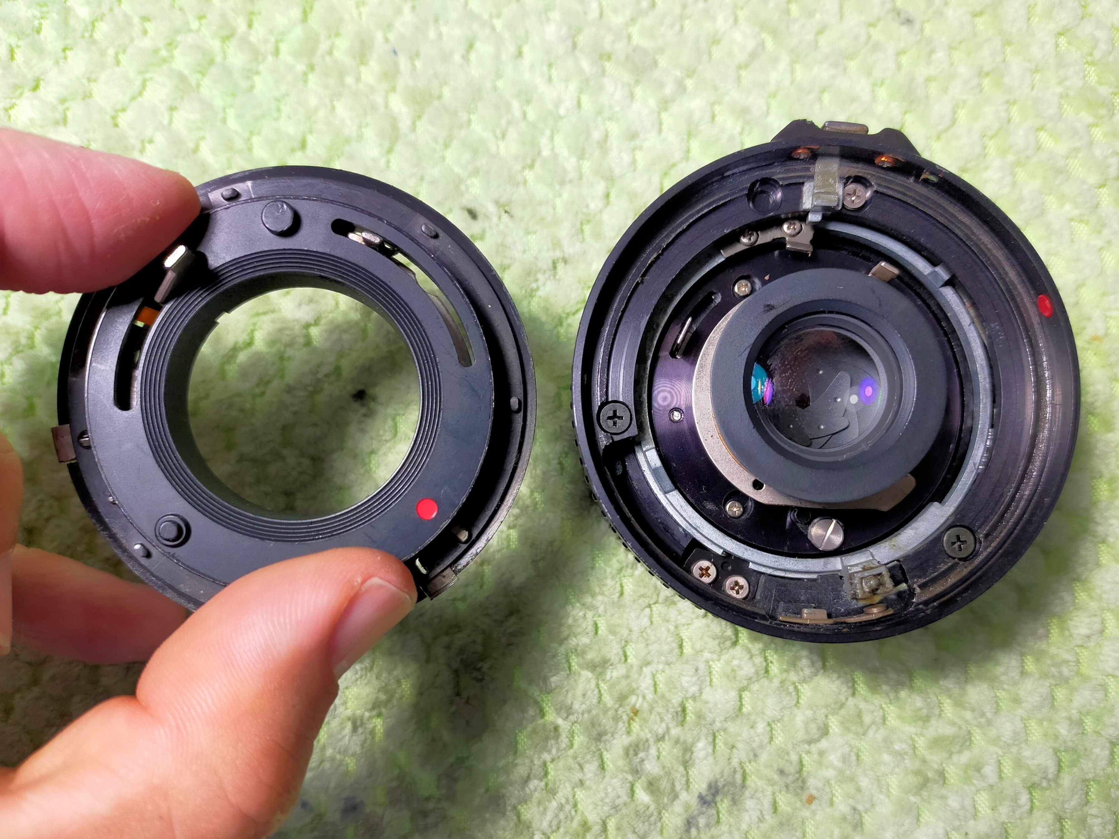 Canon New FD 24mm F/2.8の分解|フィルムカメラ修理のアクアカメラ Canon New FD 24mm F/2.8の分解|フィルムカメラ修理のアクアカメラ