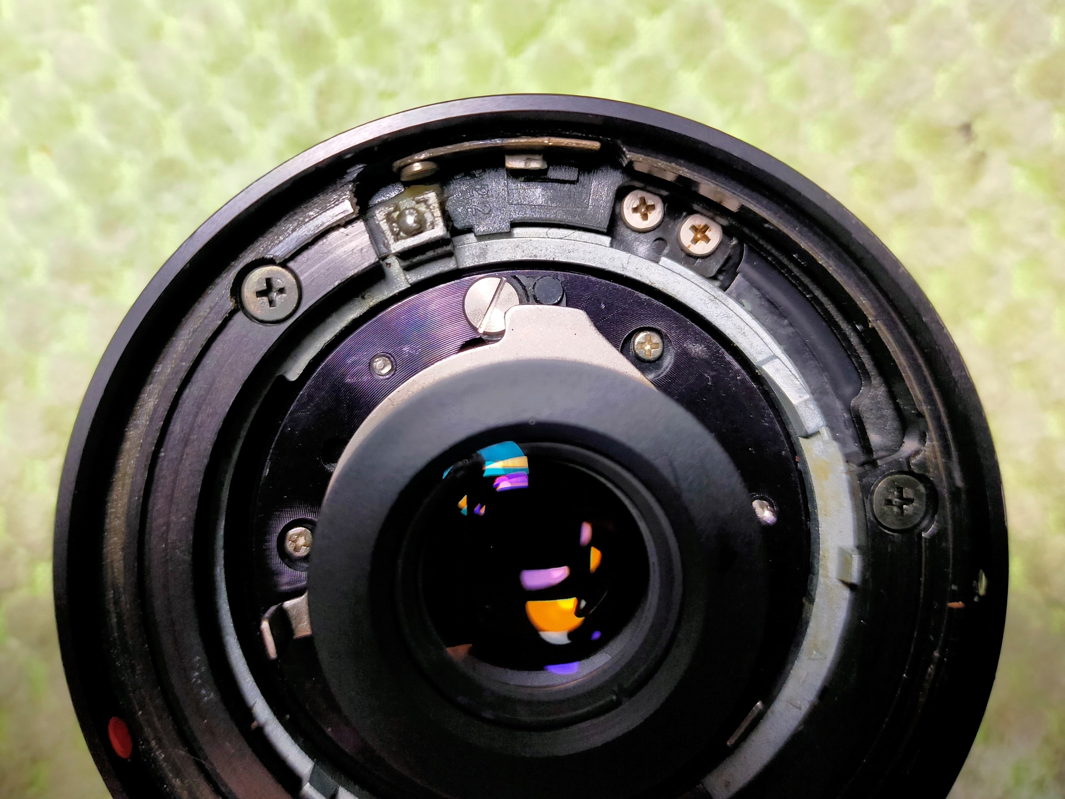 Canon New FD 24mm F/2.8の分解｜フィルムカメラ修理のアクアカメラ