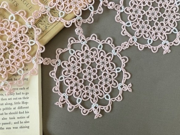 №8+《pattern》paykar|nanairo_tatting 読むレッスン №8+《pattern》paykar|nanairo_tatting 読むレッスン