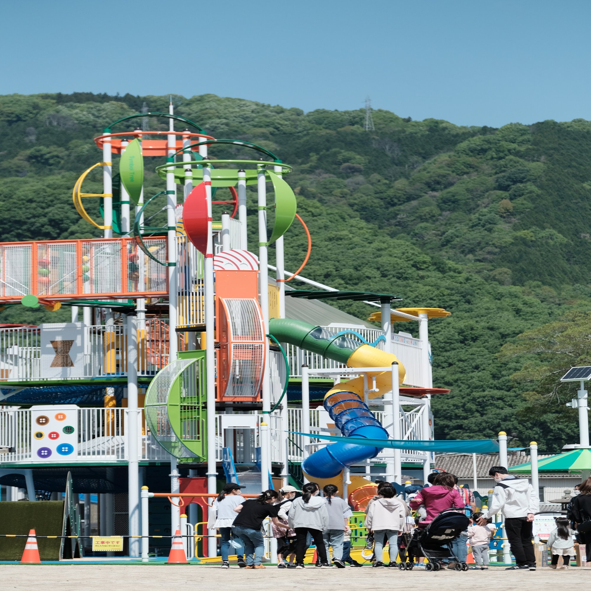 5月3日 火 オープン 府中市初の大型遊具 プレイベントと撮影会を行いました Npo法人 府中ノアンテナ Note
