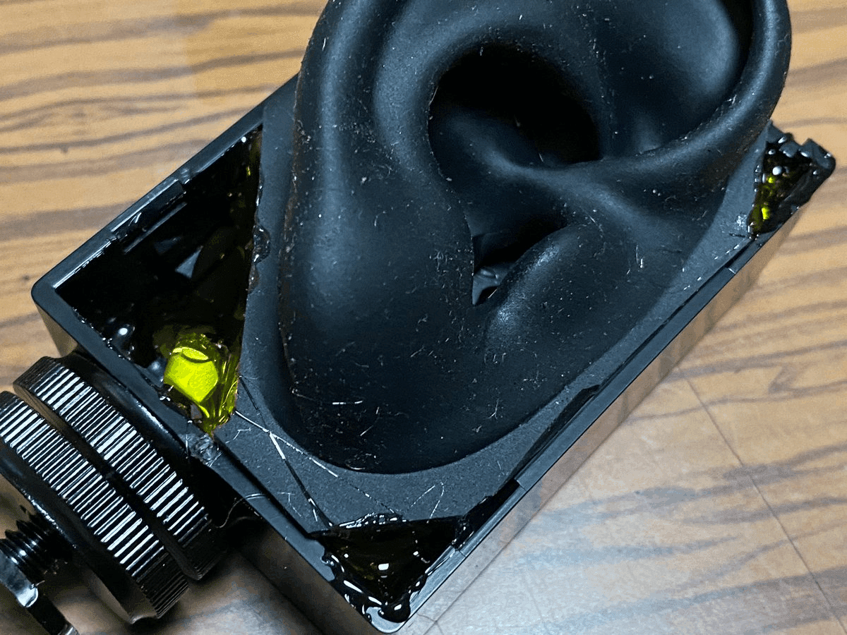 ファンタム電源で駆動するダミー耳付バイノーラルマイクを作ろう ファンタム電源で駆動するダミー耳付バイノーラルマイクを作ろう