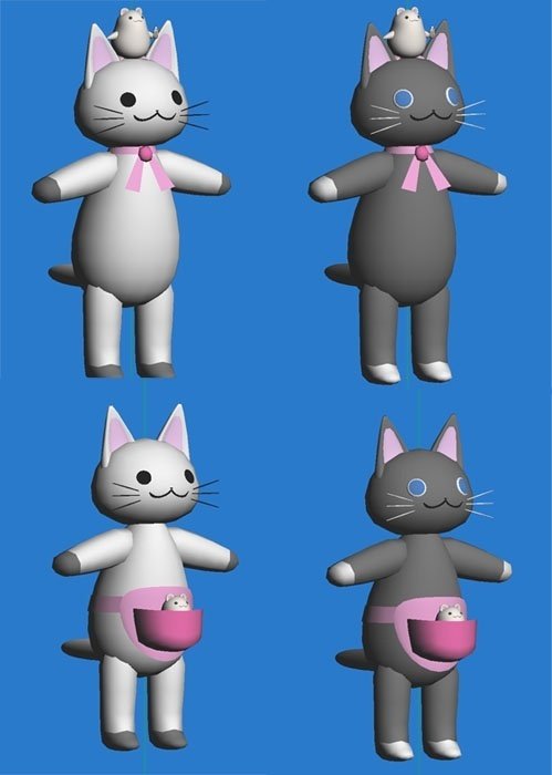初心者のmmdモデル制作メモ3rd 9 もにゃ Note