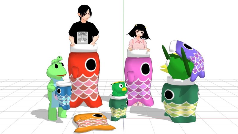 初心者のmmdモデル制作メモ3rd 9 もにゃ Note