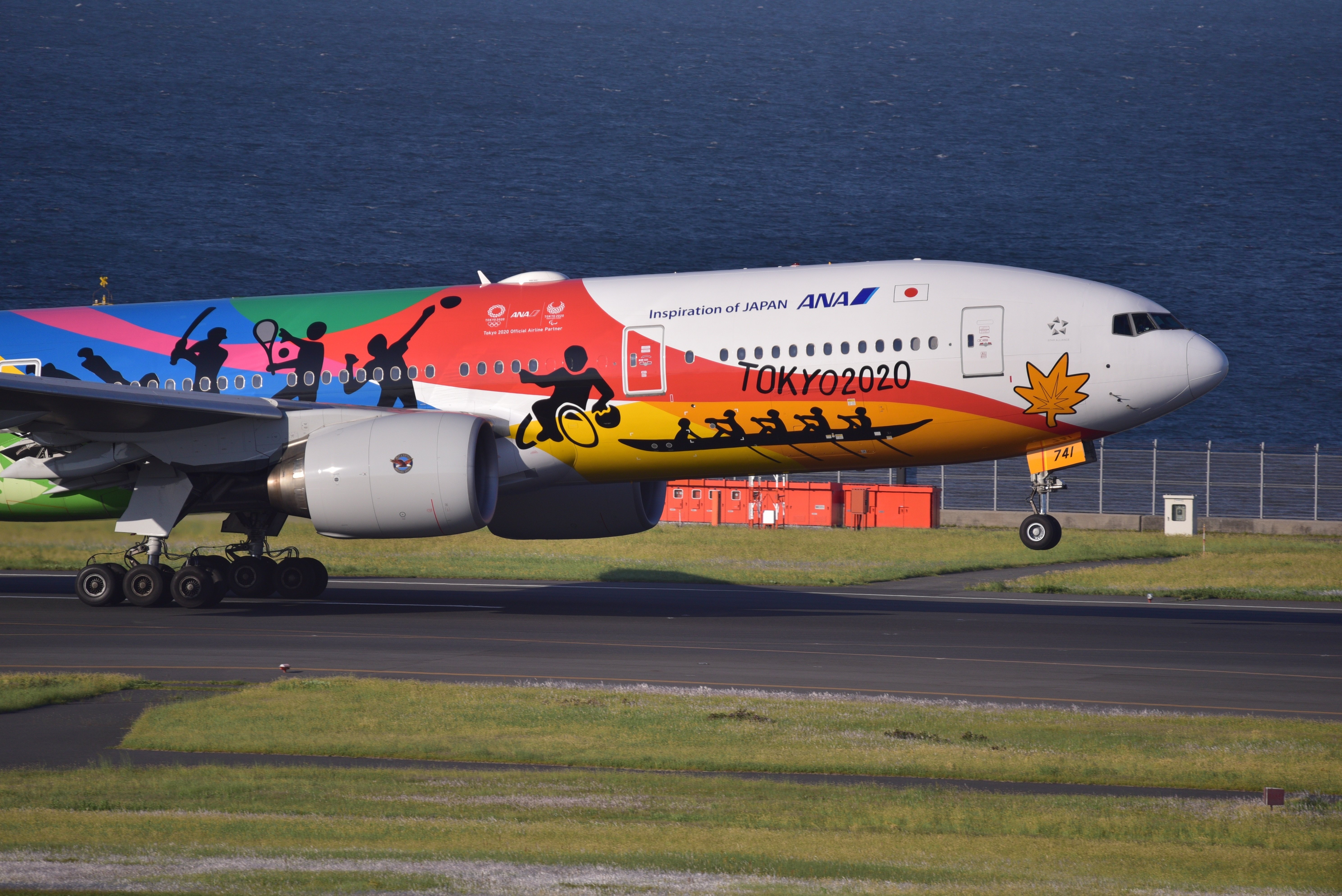 東京オリパラの残り香、JA741A「HELLO 2020 JET」｜ユキカゼ