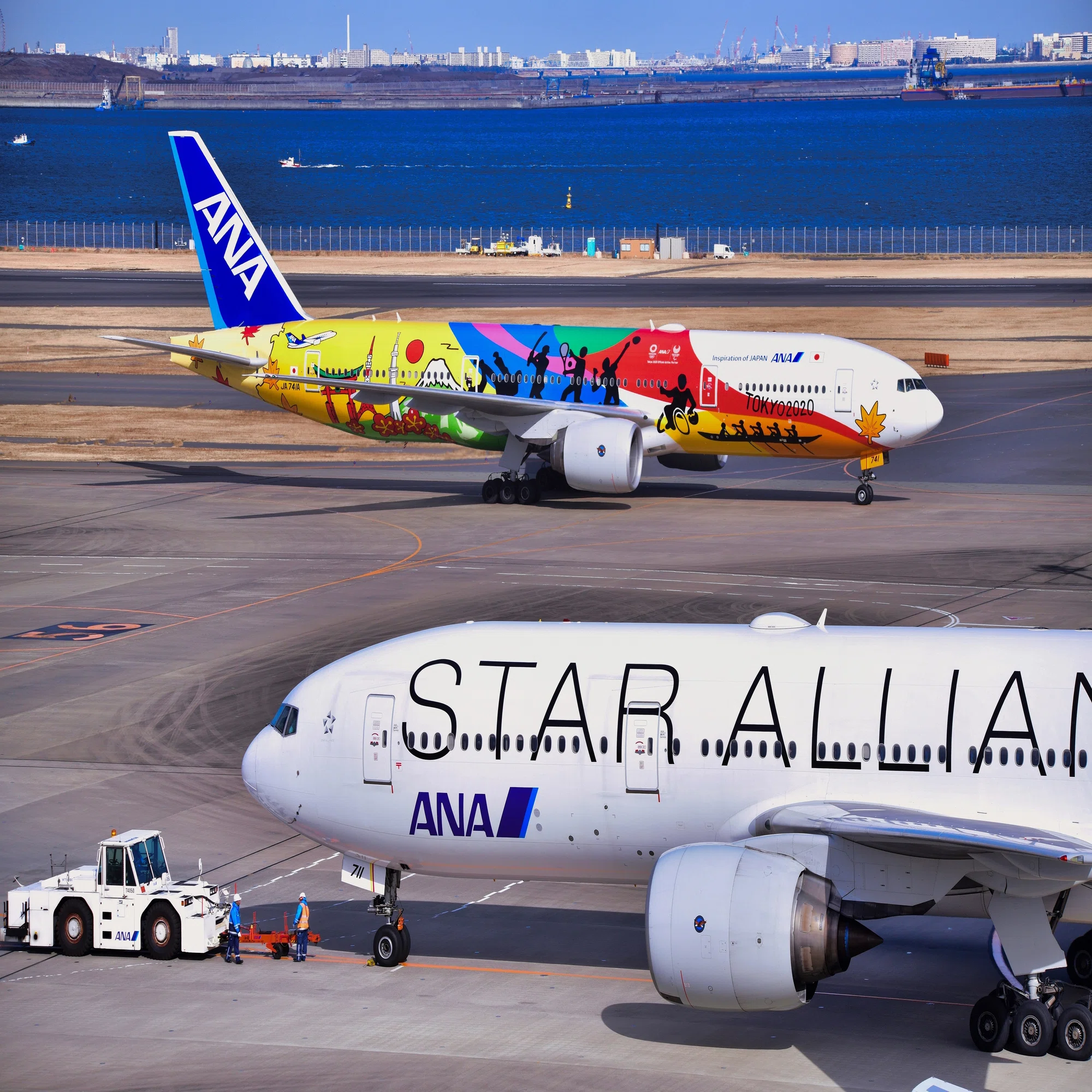 東京オリパラの残り香、JA741A「HELLO 2020 JET」｜ユキカゼ（深水千翔）