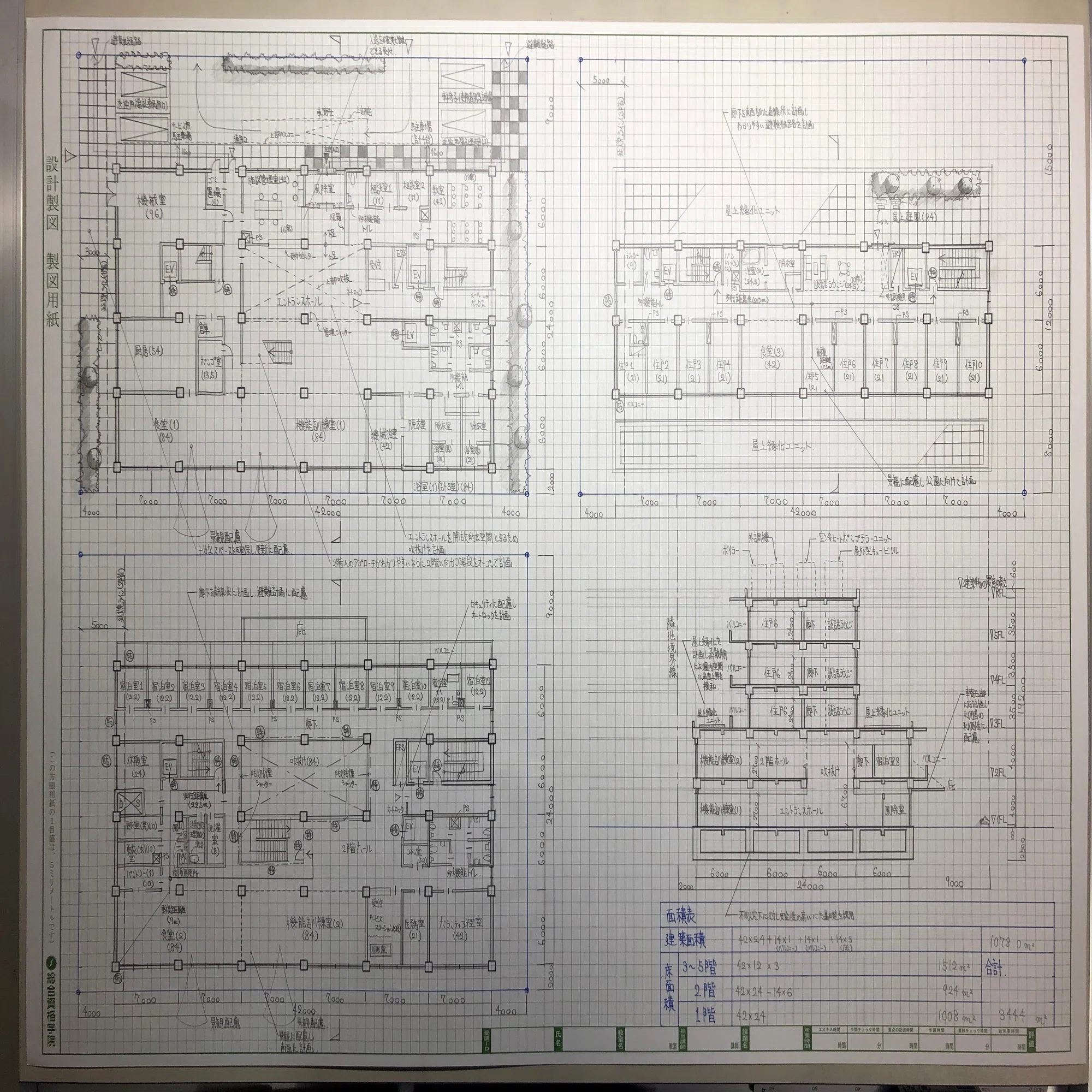 一級建築士製図試験_7《製図試験で使ったオススメの道具》｜一級建築士 