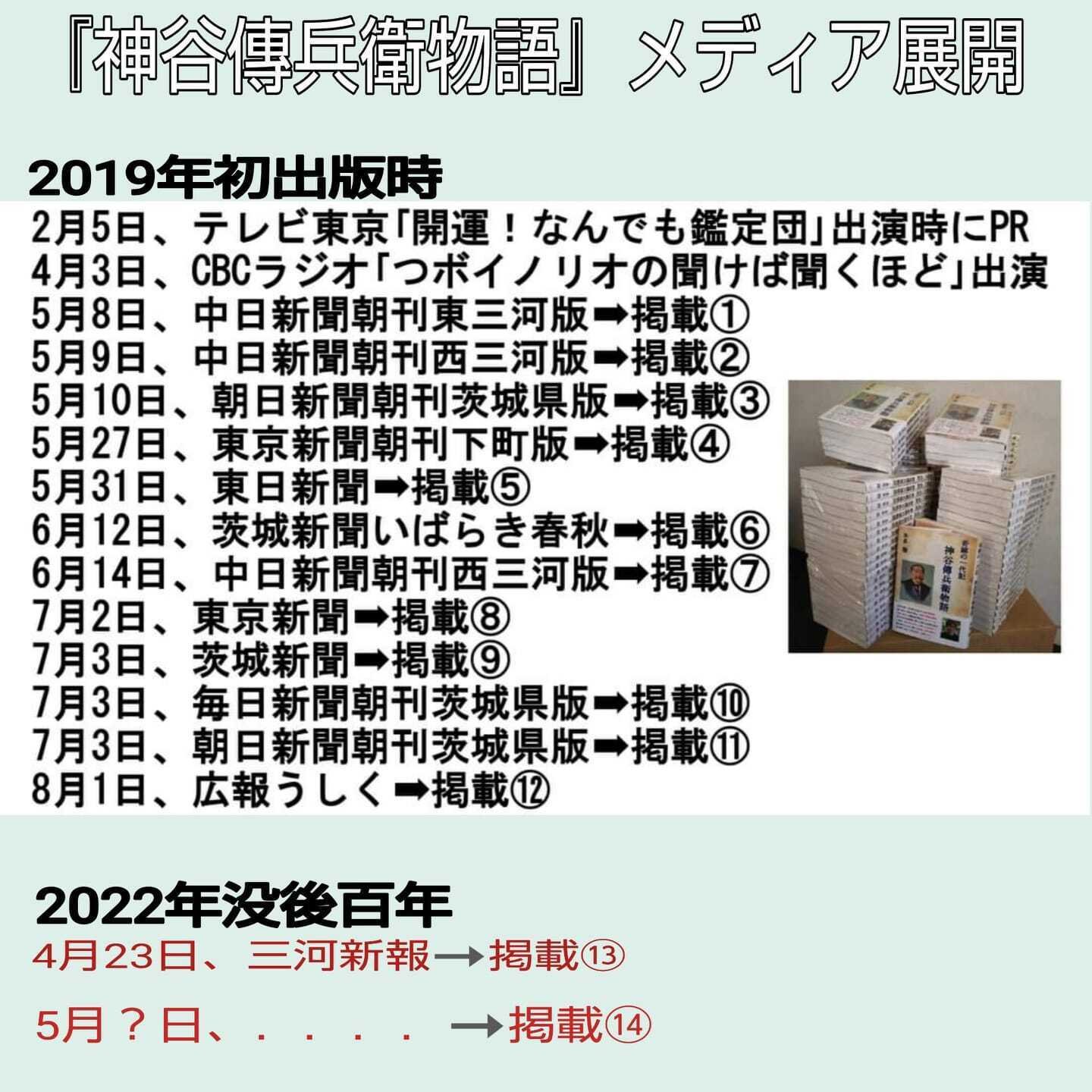 神谷傳兵衛 没後百年 記念出版!|Toru Honda