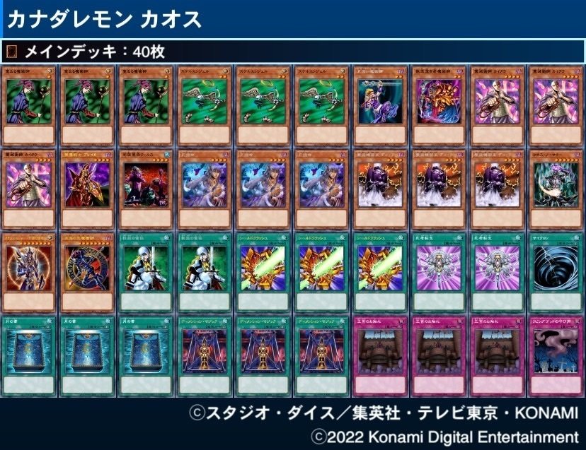 遊戯王マスターデュエル 04環境杯 環境の推移 考察など 前編｜龍聖