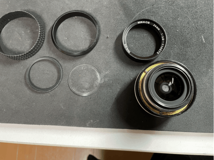 NIKON AI-S NIKKOR 24mm F2.8 分解|FWP_office NIKON AI-S NIKKOR 24mm F2.8 分解|FWP_office
