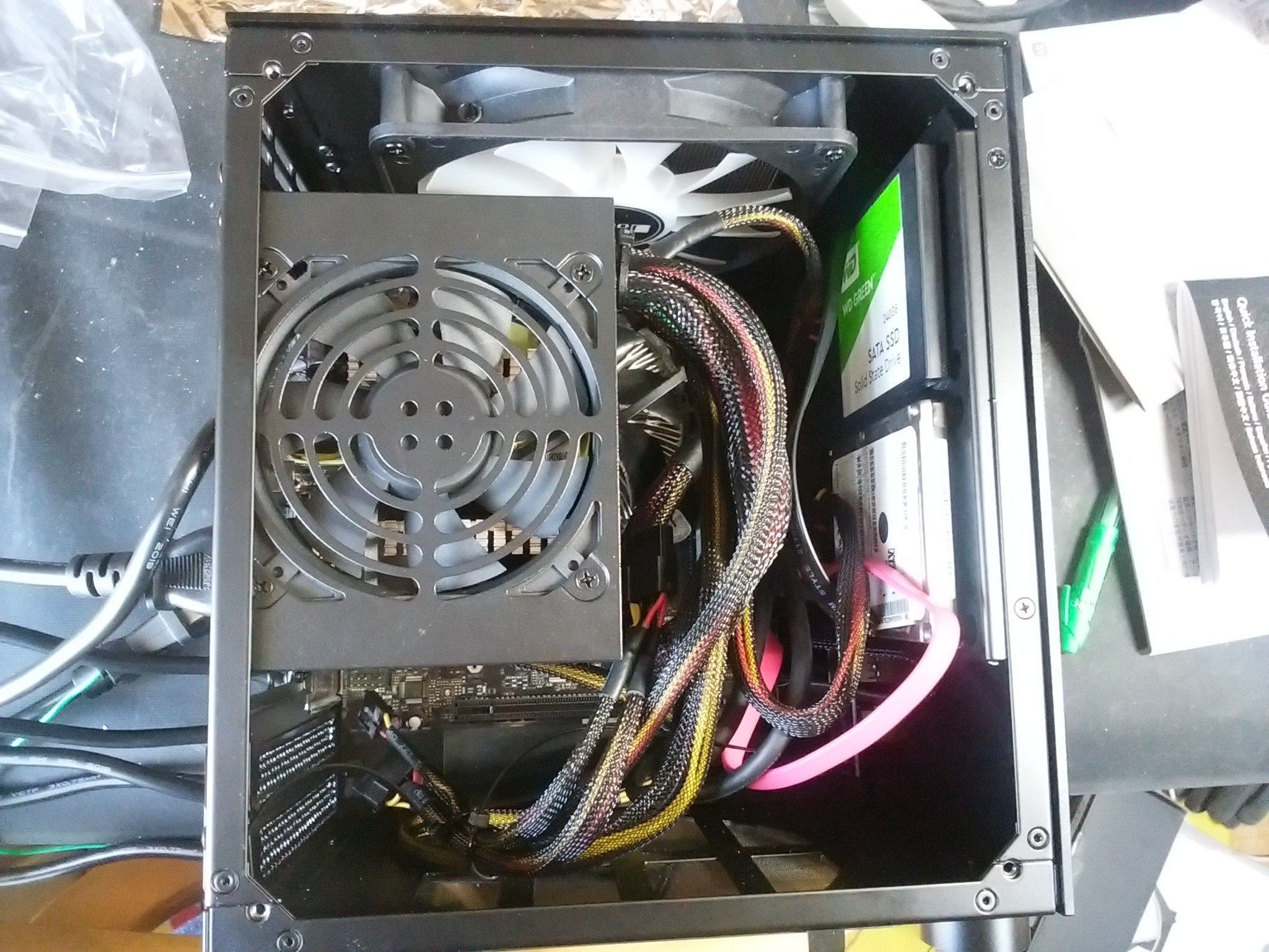 PCケース＆電源交換(JONSBO T8)｜京染しおつ