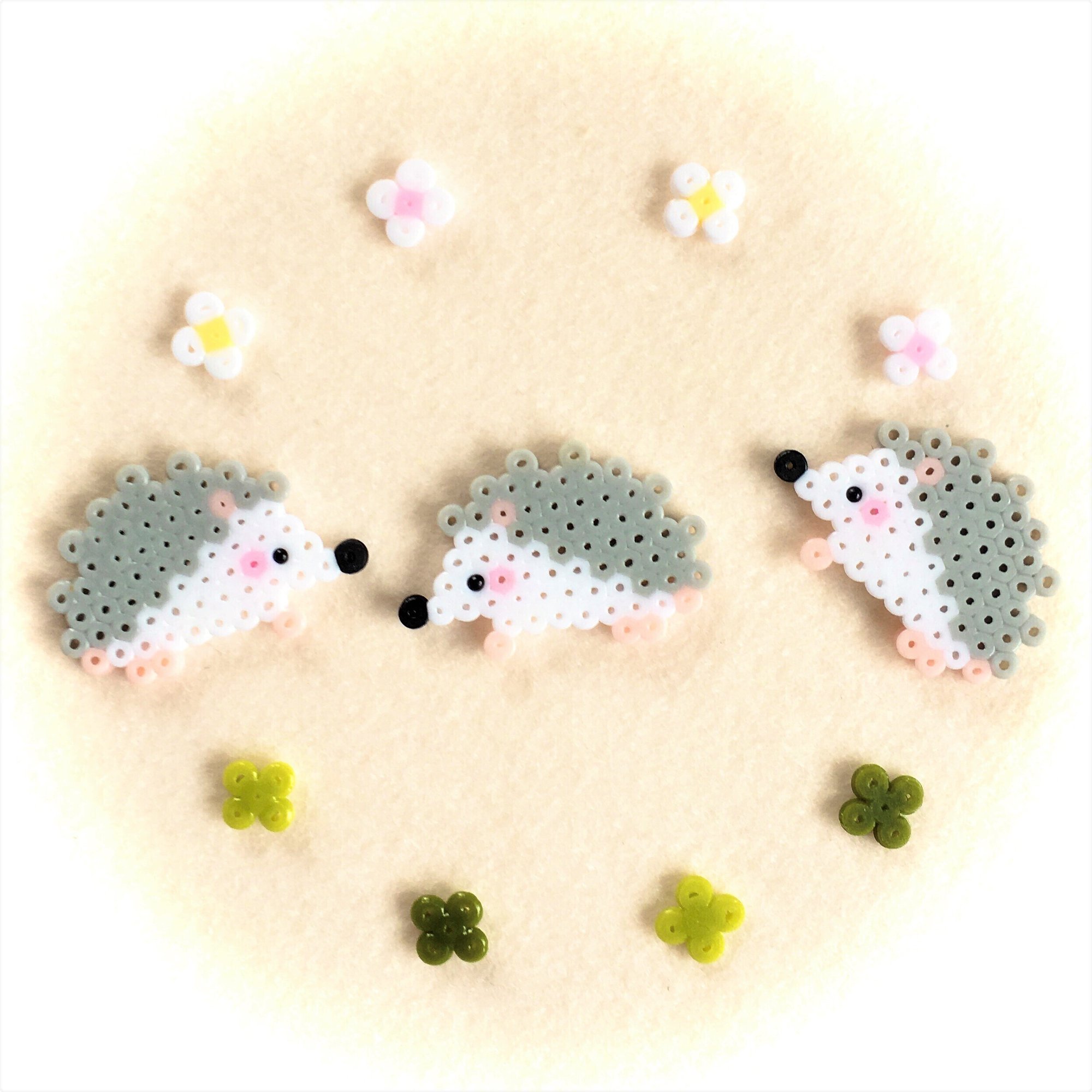 はりねずみの てちてち隊 アイロンビーズ絵本 めーぷる Note はりねずみの てちてち隊 アイロンビーズ絵本 めーぷる Note