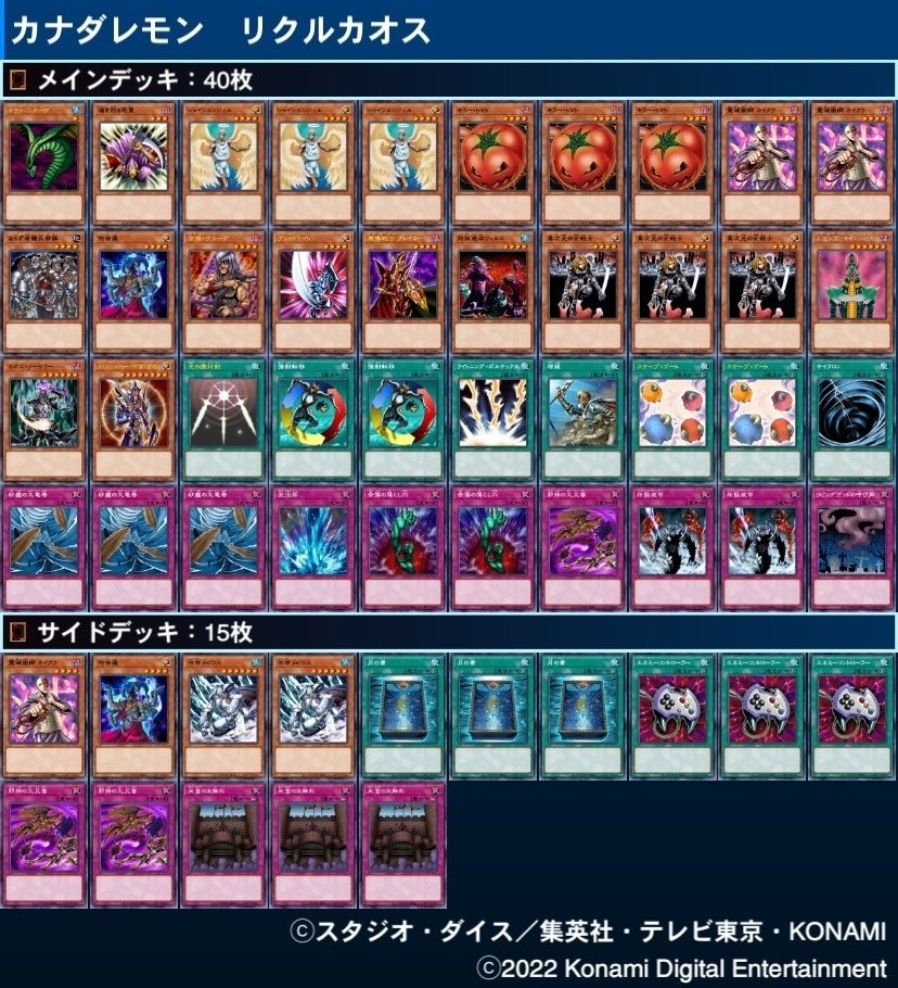 遊戯王マスターデュエル 04環境杯 環境の推移 考察など 前編｜龍聖