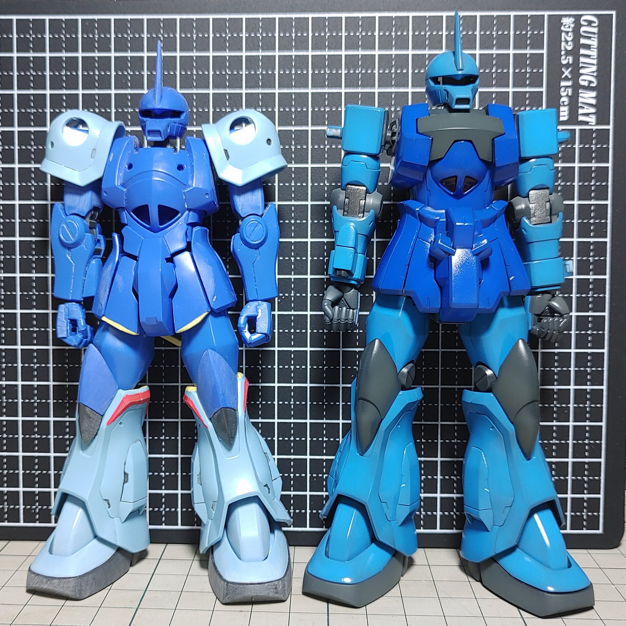 Hguc グフ グフカスタム 完成 やきそば Note
