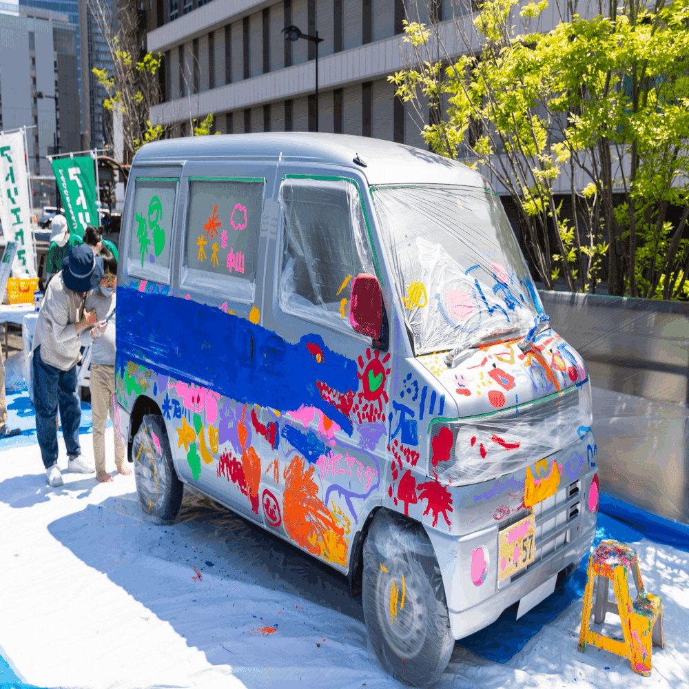 イベントレポ①】車ペイントin大阪中之島リバーフェスタ2022｜アトリエ