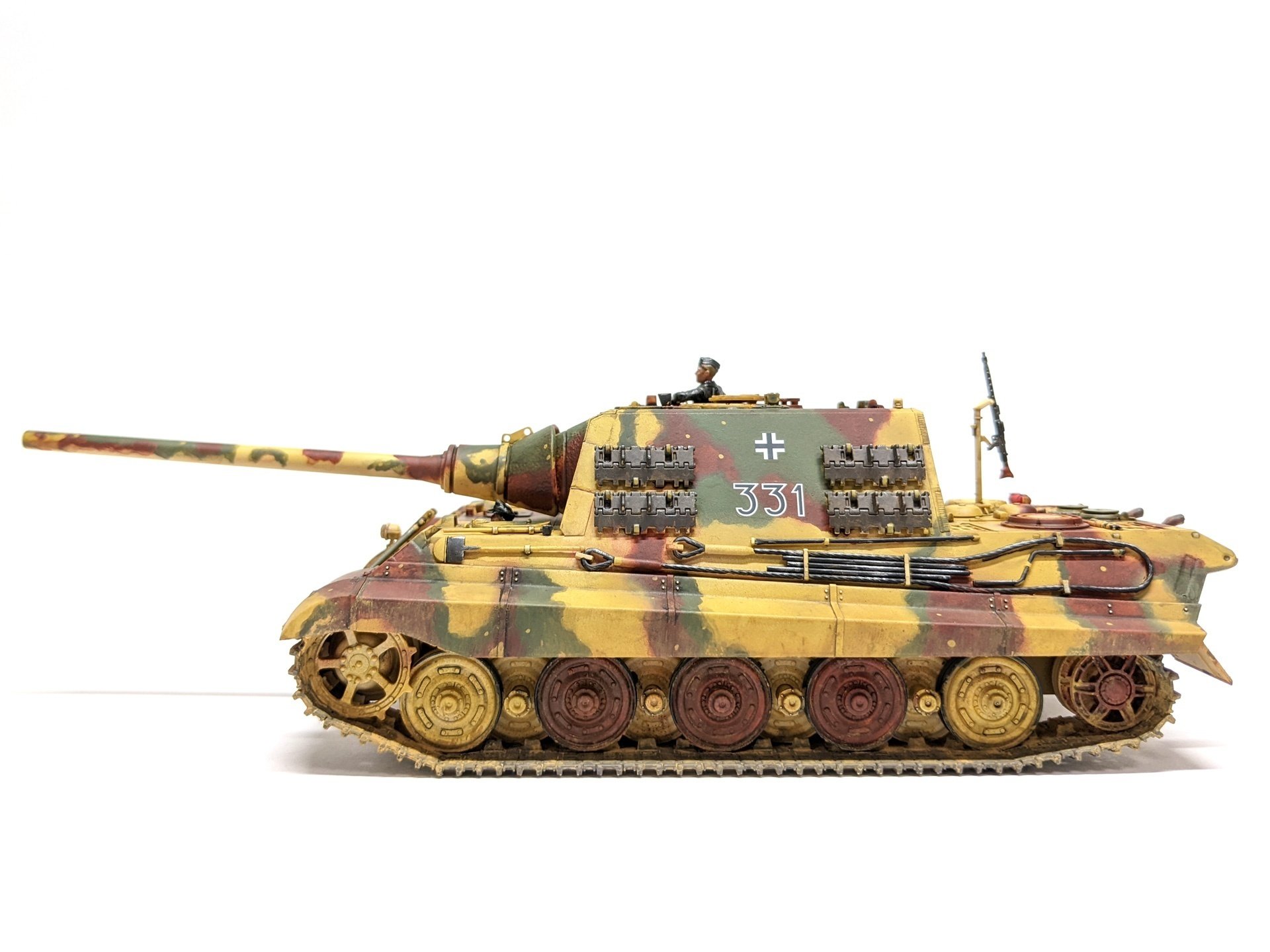 1/48 ヤークトタイガー完成🎉｜るせつ