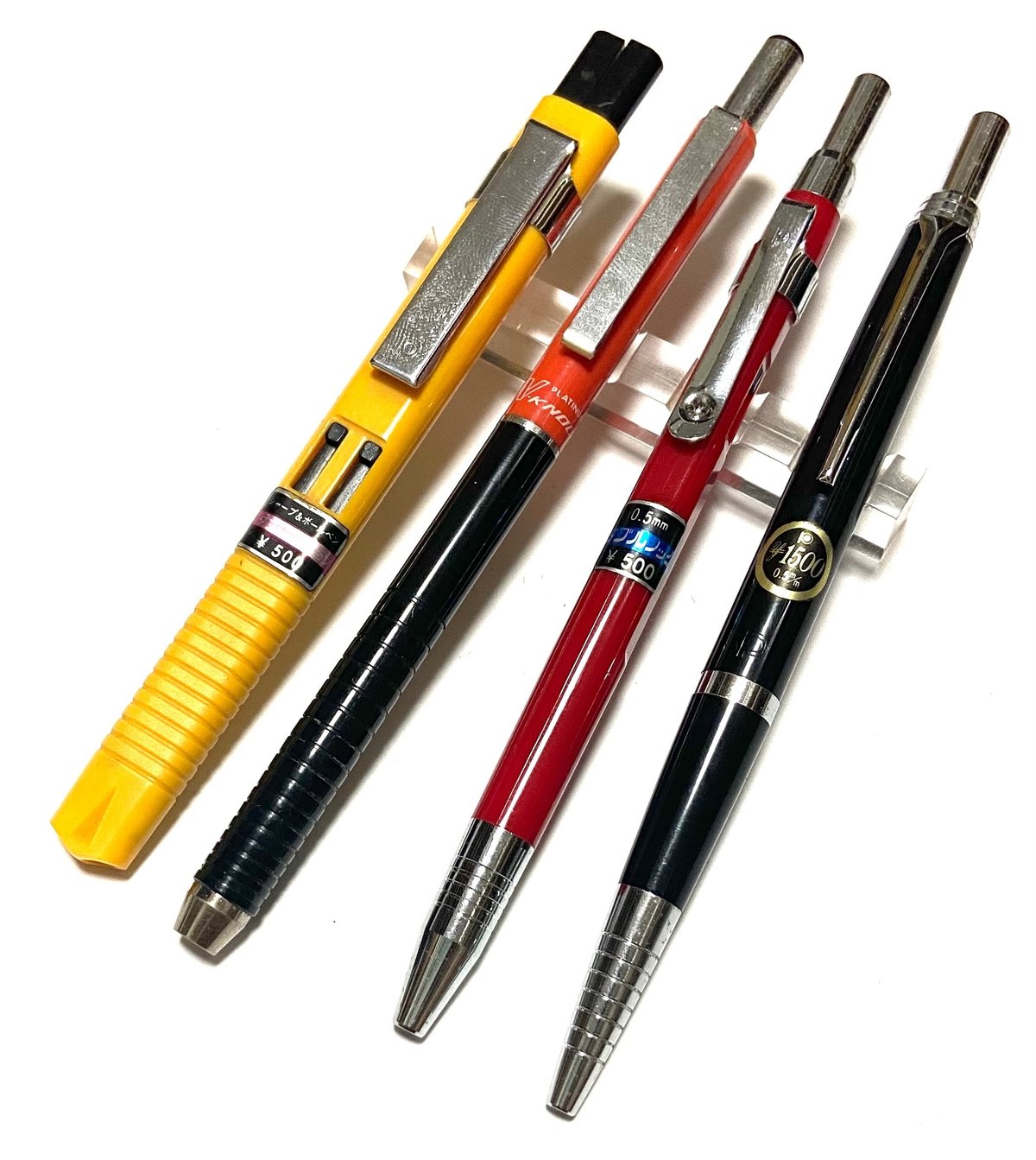 ダブルノックシャープペンシルを纏める。｜pg1000 