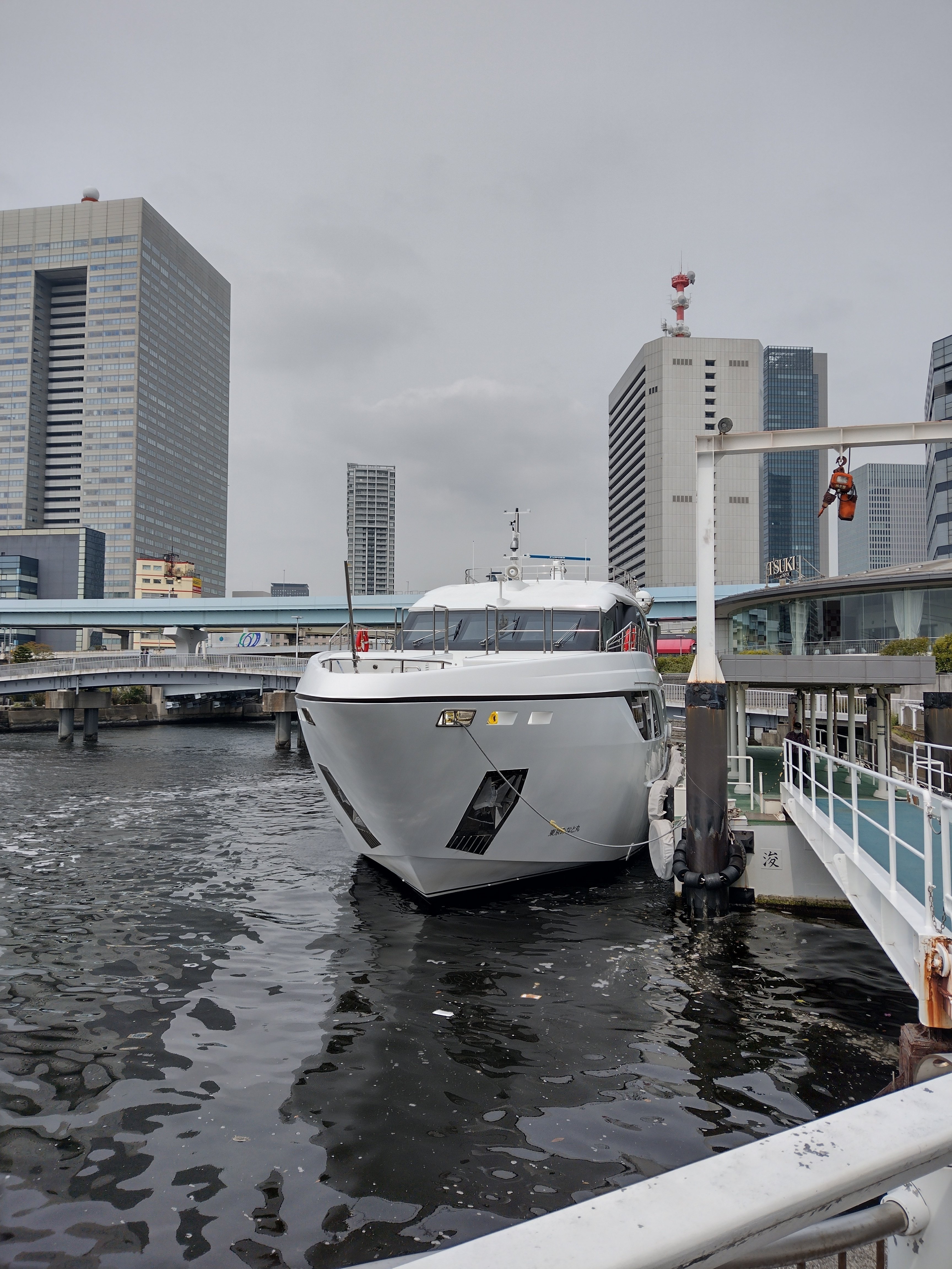 1 5 東京港視察船に乗る 東京みなと丸 みっちゃん Note