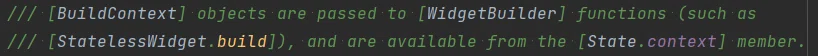 [Flutter] I didn't really understand context, so I looked into it ...